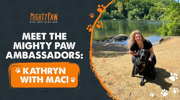 Meet the Mighty Paw Ambassadors: Kathryn with Mac!