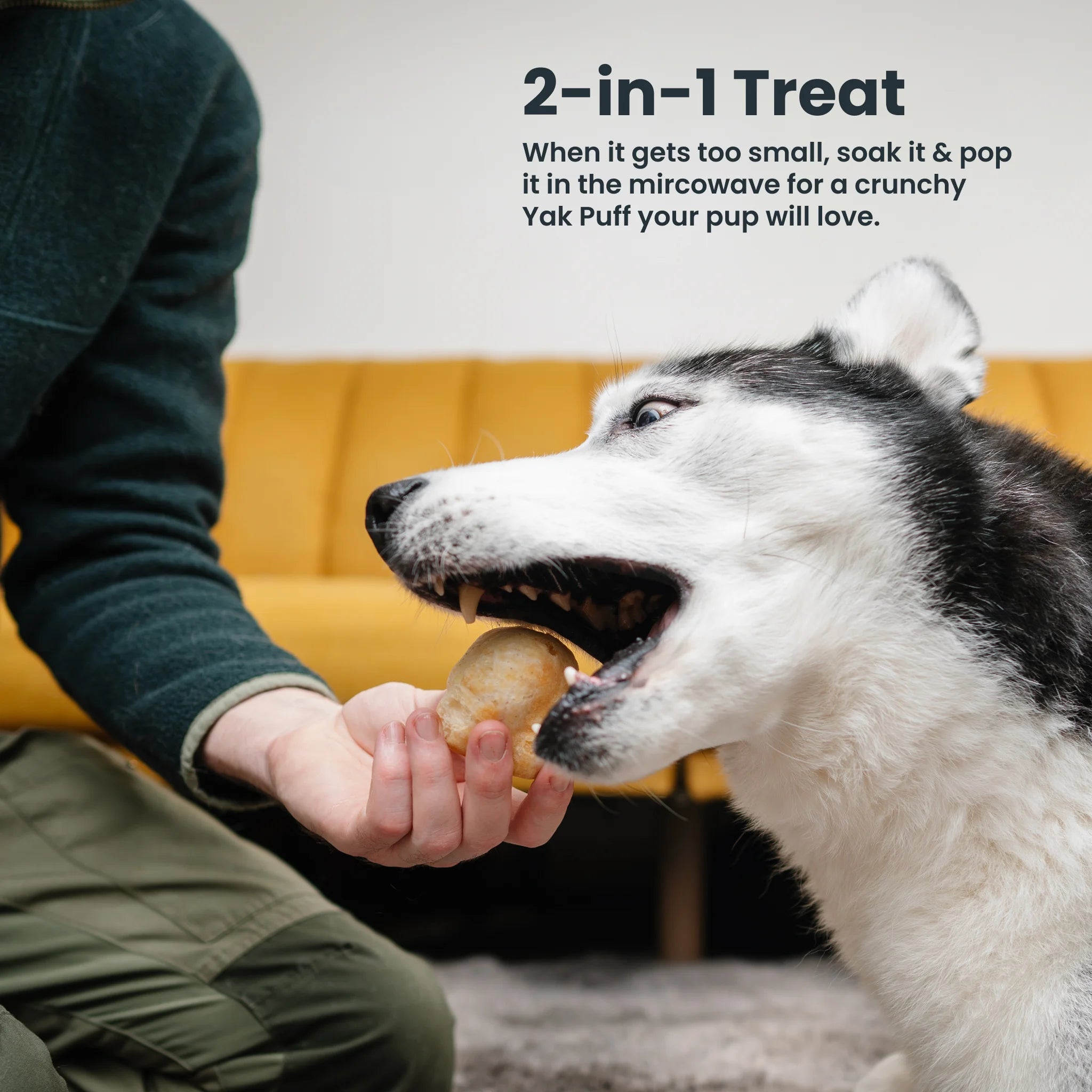 Bulk Bucket Large Yak Cheese Dog Chews