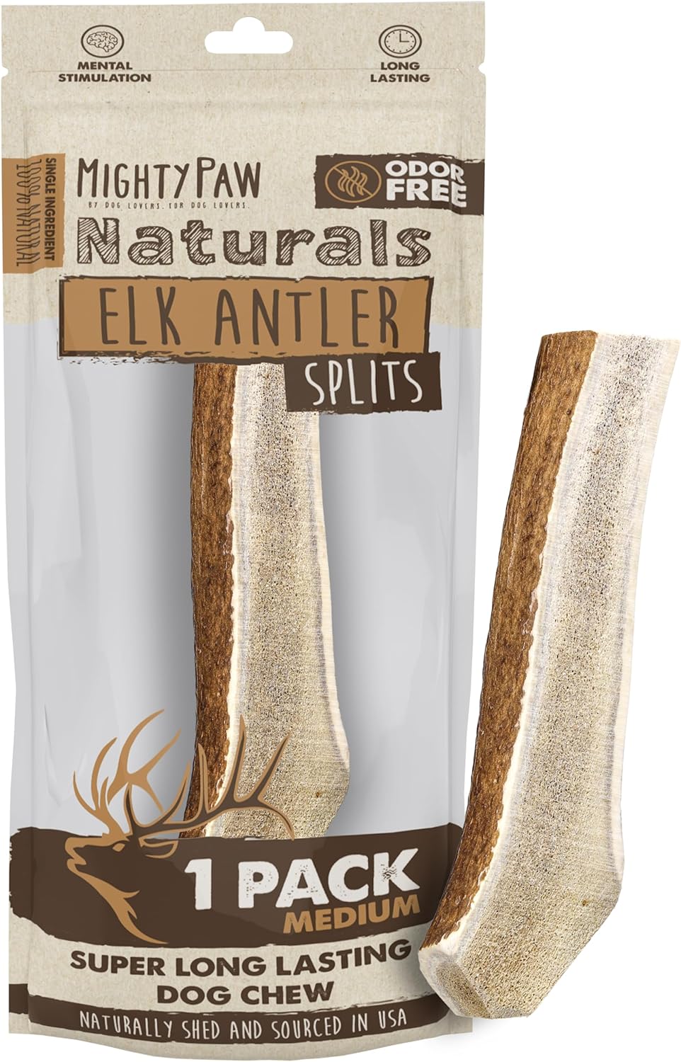 All-Natural Split Elk Antlers