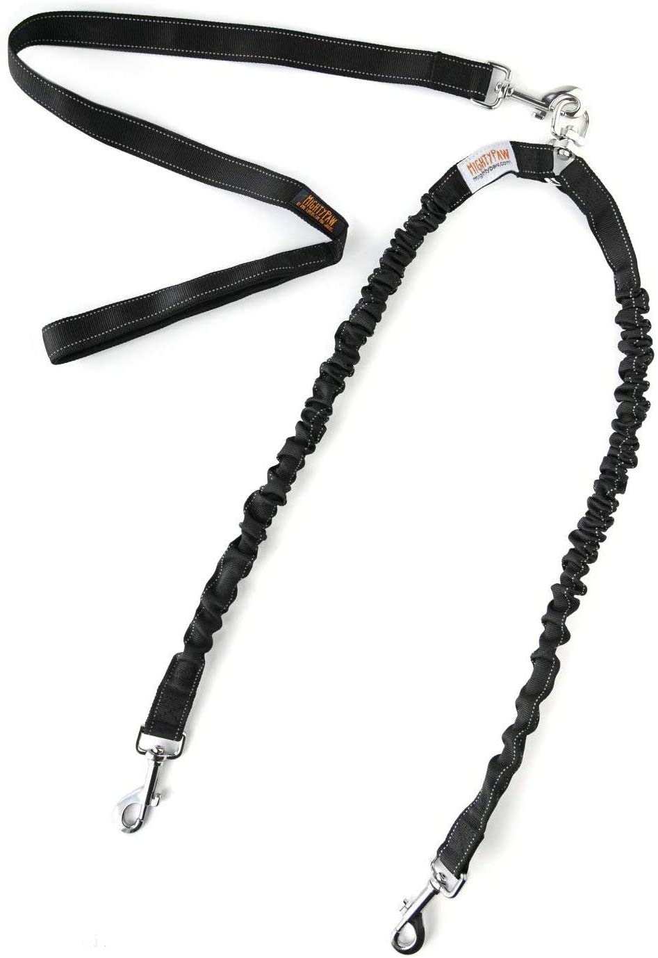 Tangle-Free Double Dog Bungee Leash