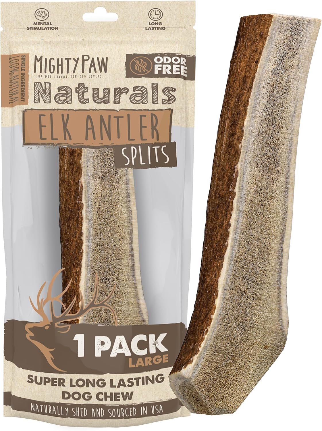All-Natural Split Elk Antlers