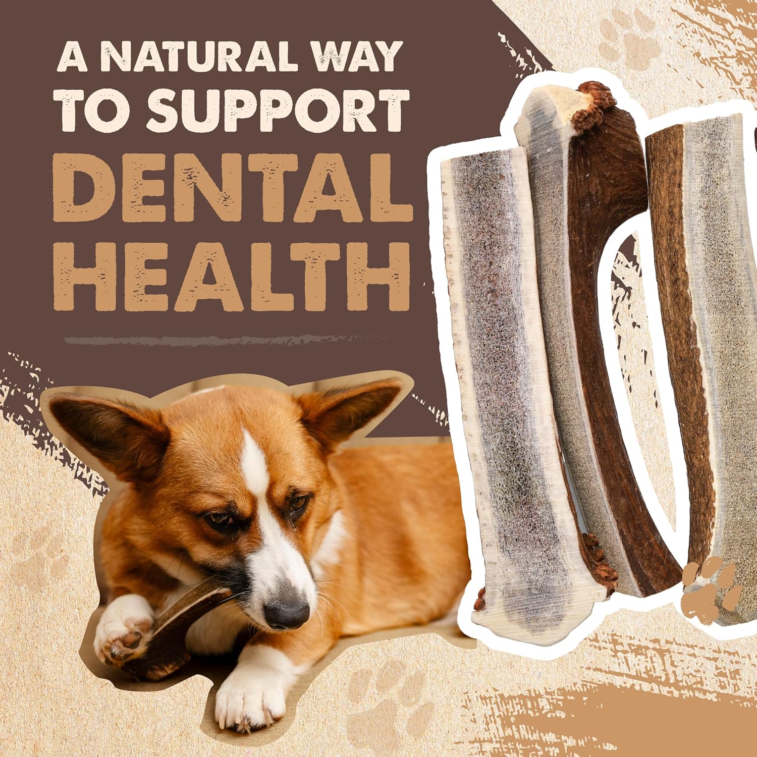 All-Natural Split Elk Antlers
