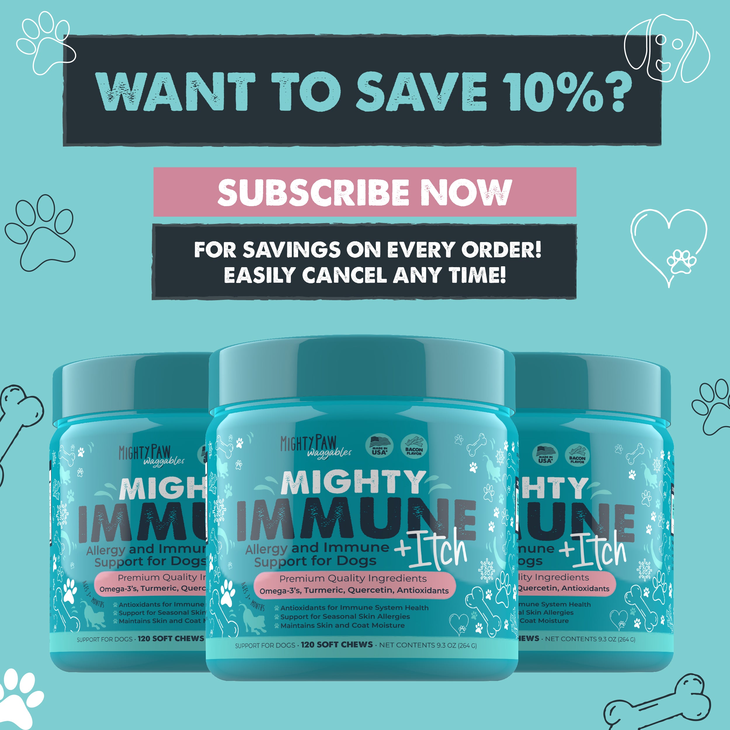 Mighty Immune: Allergy & Immune Supplement