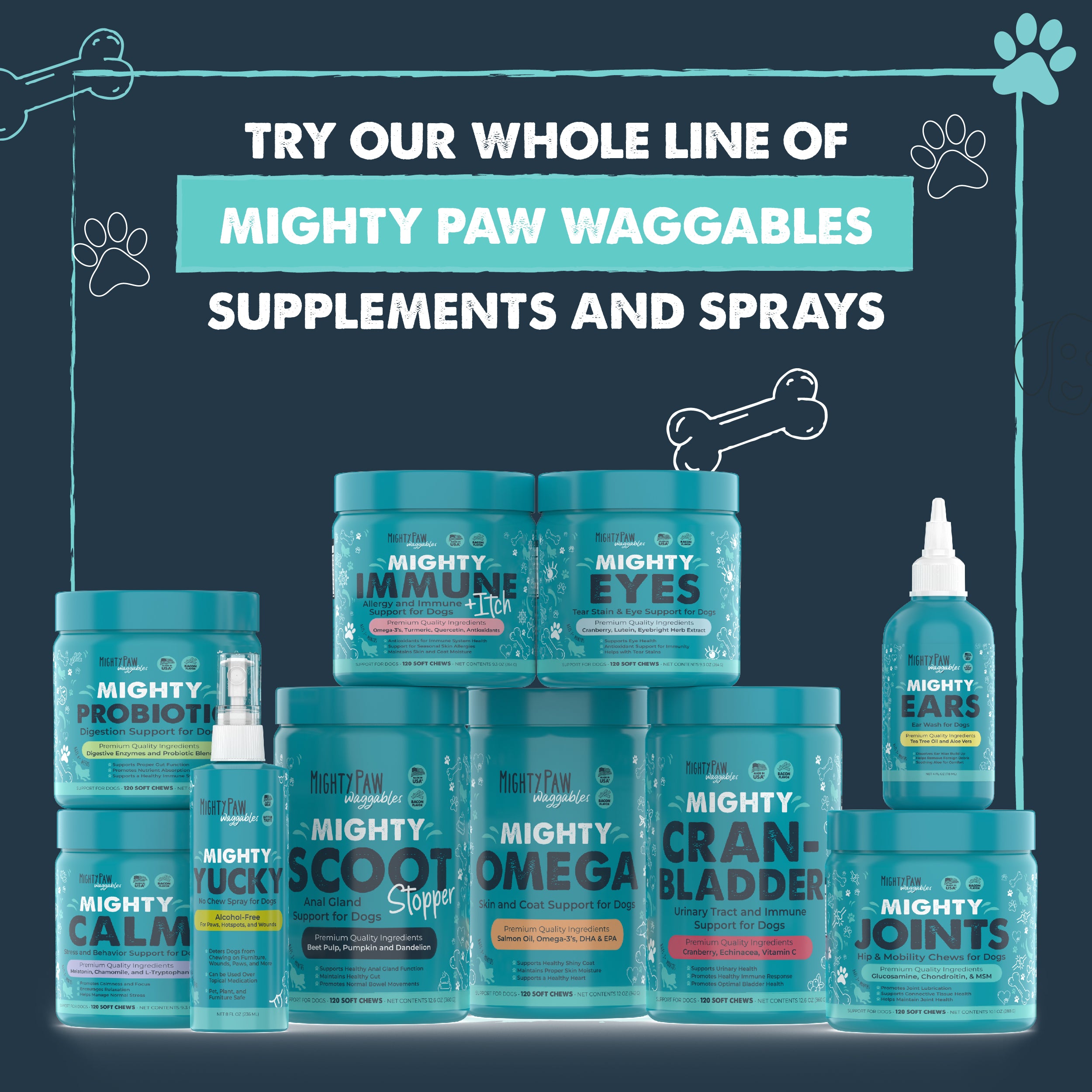 Mighty Scoot Stopper: Anal Gland Support Supplement