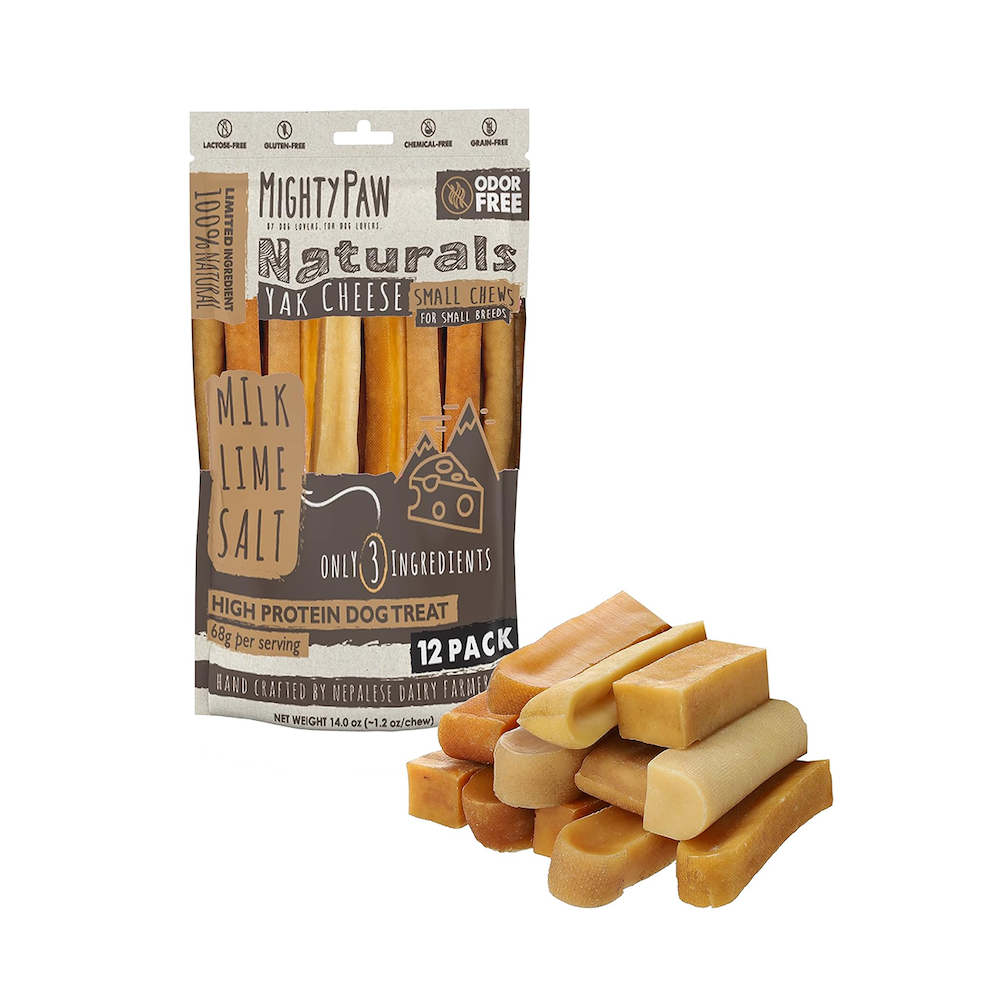 All-Natural Yak Cheese Dog Chews
