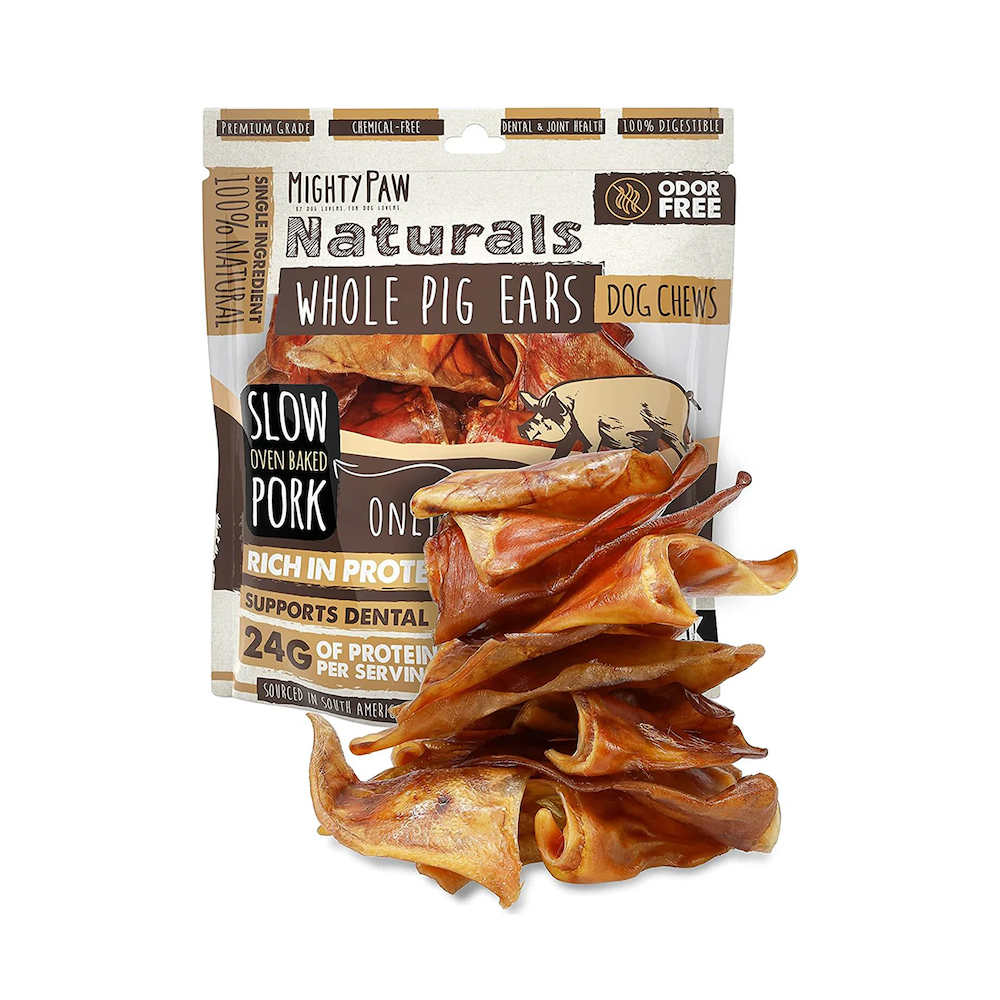 All-Natural Pig Ear Chews