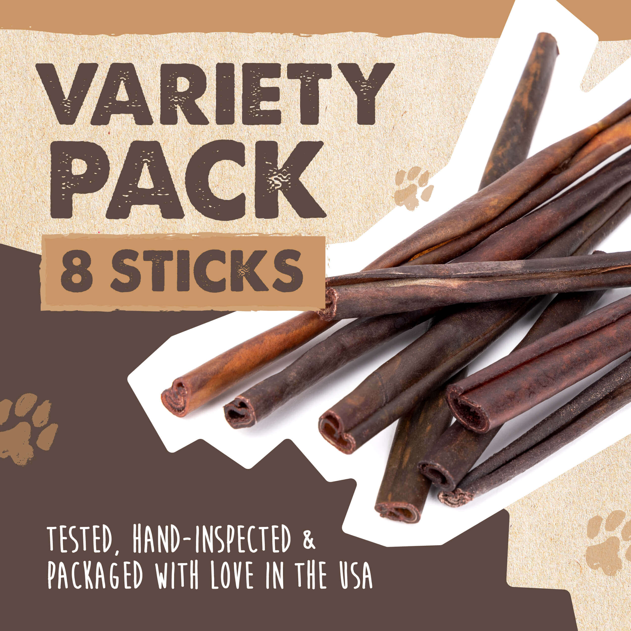 All-Natural Beef Collagen Sticks
