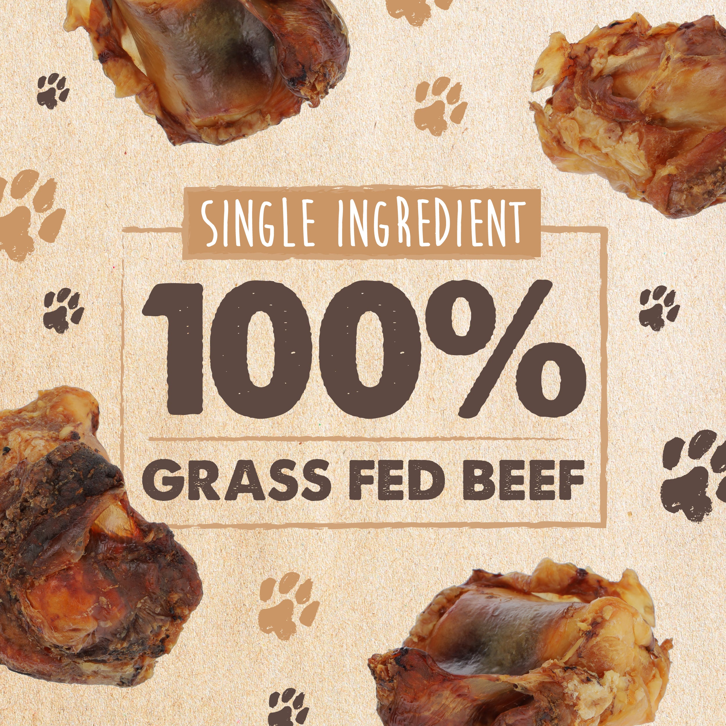 All-Natural Cow Knee Cap Chews