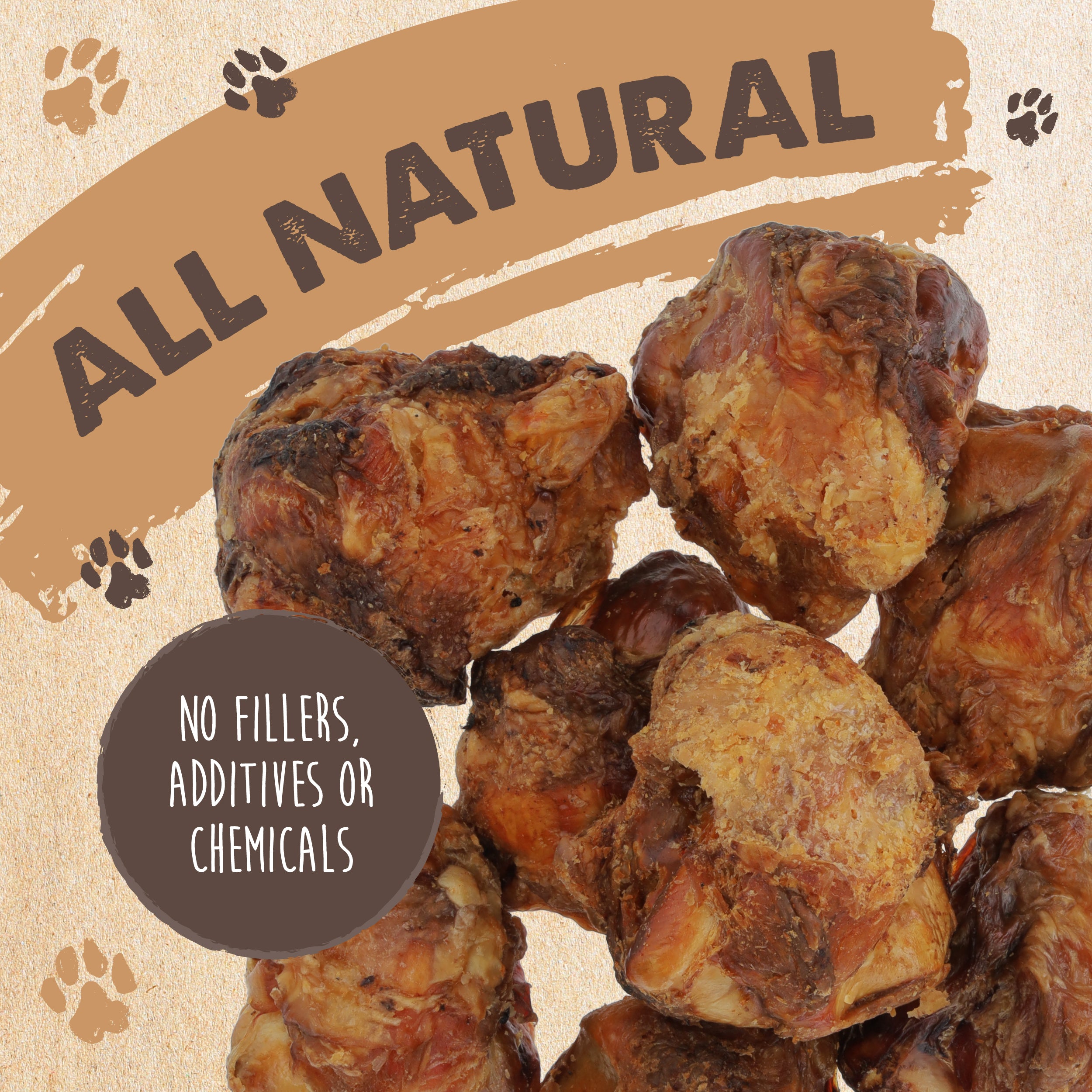All-Natural Cow Knee Cap Chews