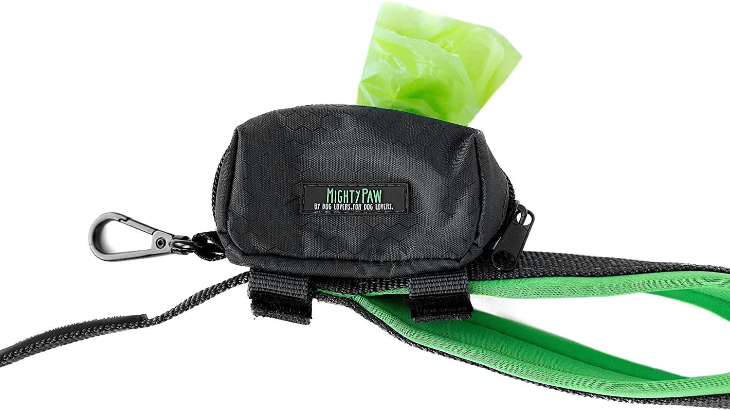 Mighty Paw Weatherproof Poop Bag Holder with Zippered Pouch