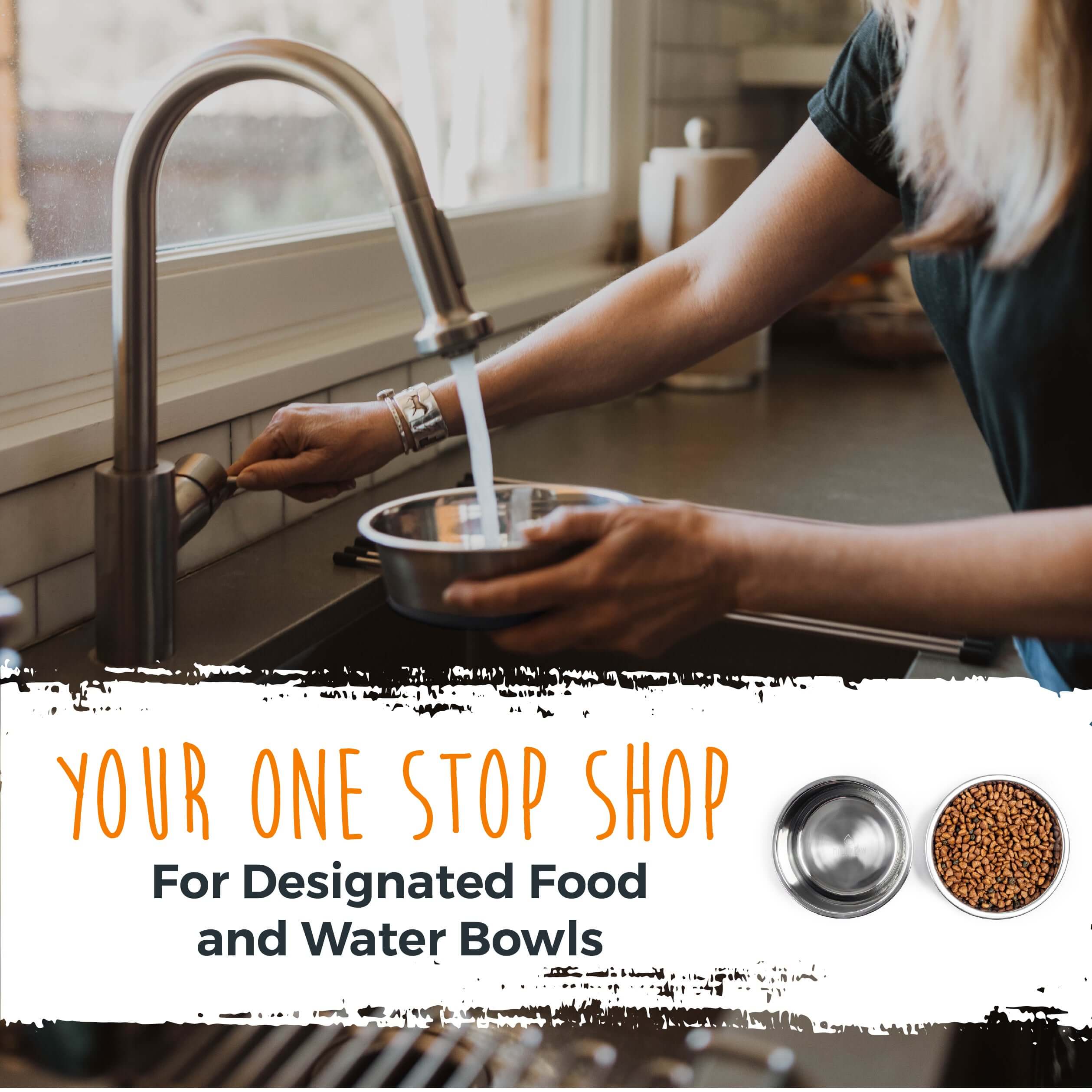 Stainless Steel Bowls (2pk)