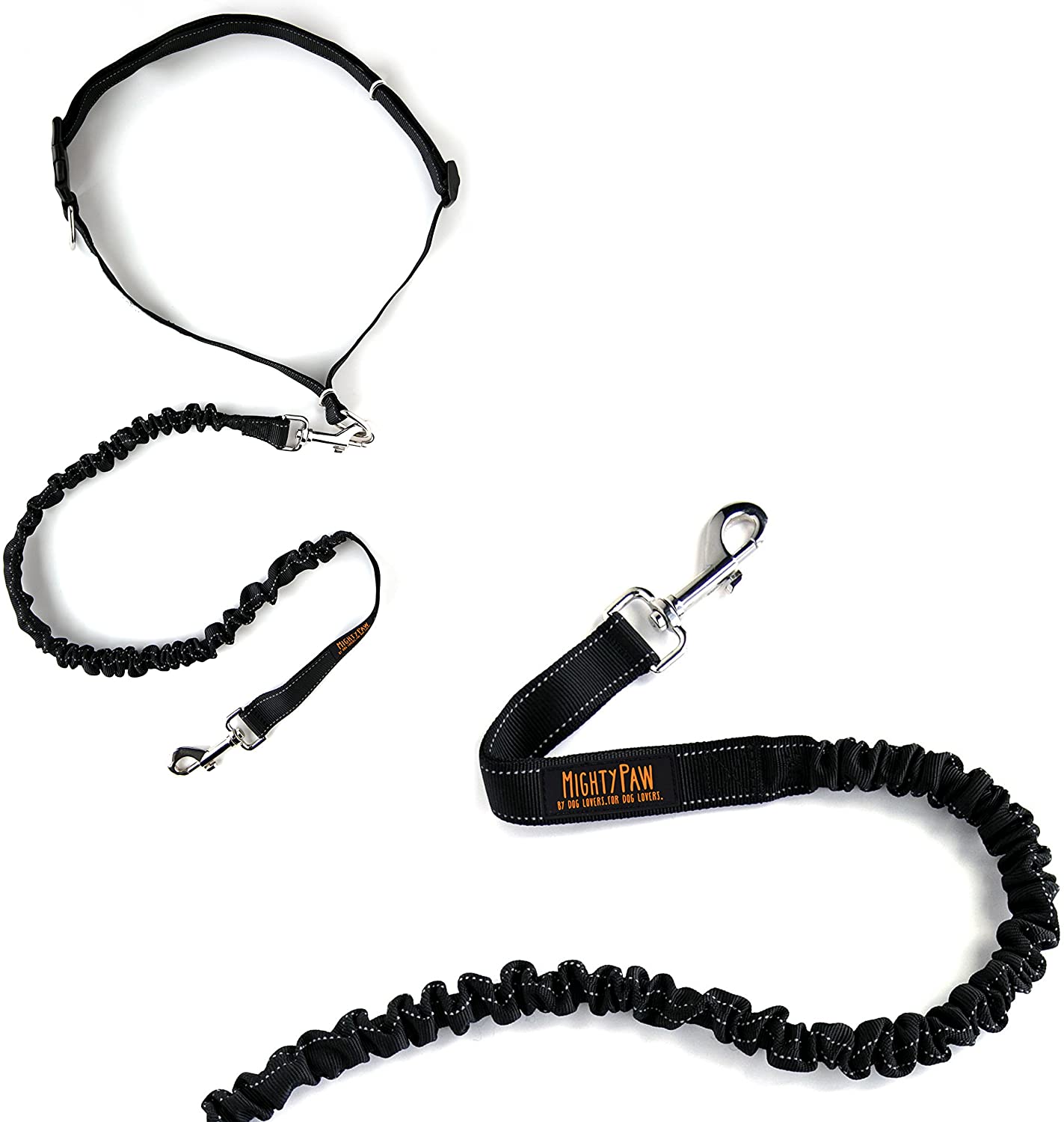 Hands-Free Bungee Leash Set