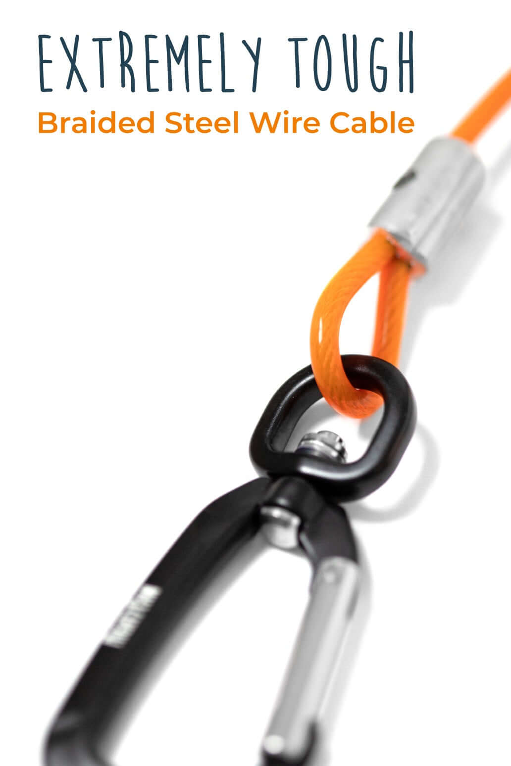 6-Foot Chew-Proof Cable Leash