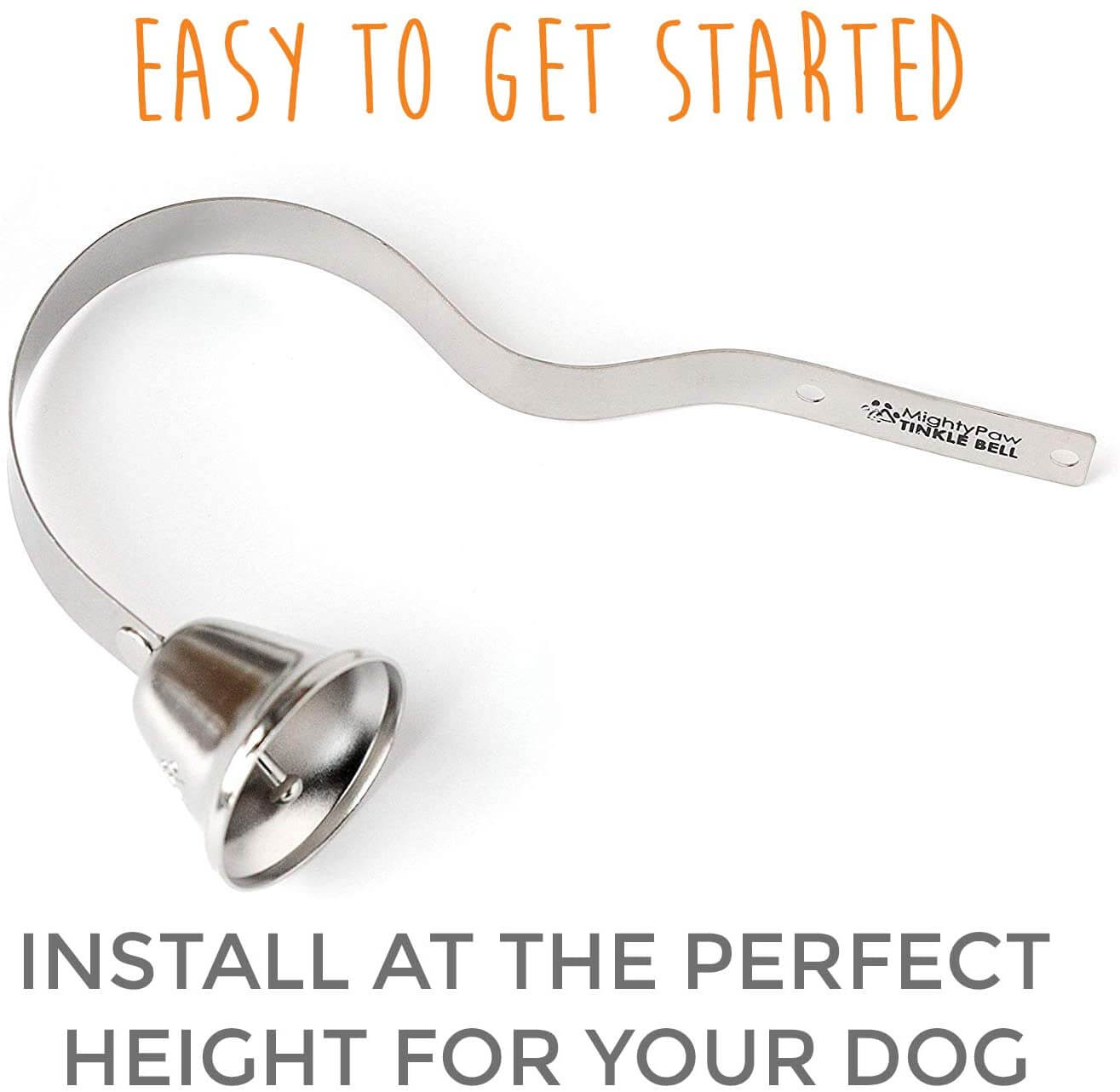 Mighty Paw All Metal Tinkle Bell for Dog Potty Training