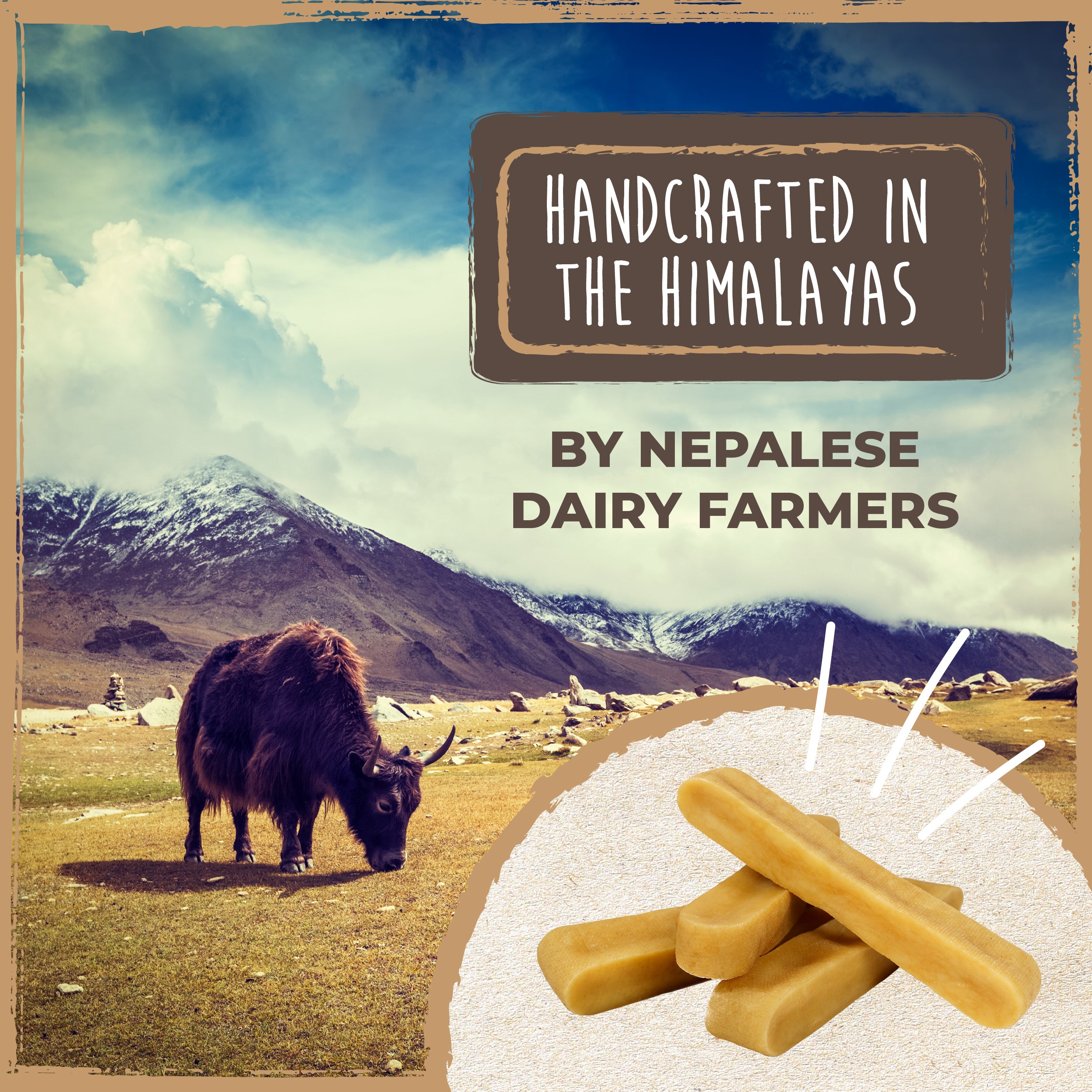 Bulk All-Natural Yak Cheese Chew