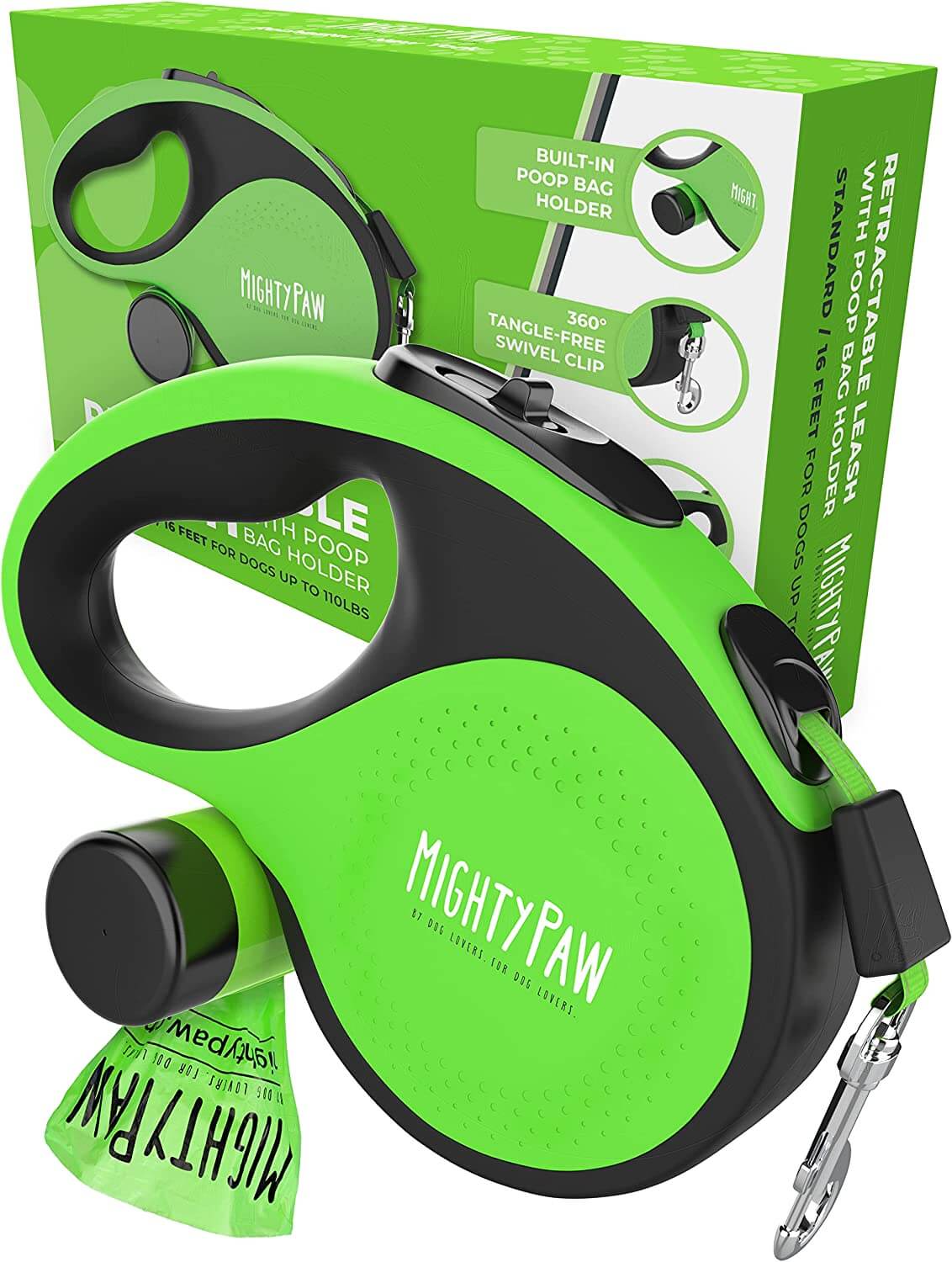 Mighty Paw Retractable Dog Leash – Ultimate Control and Comfort