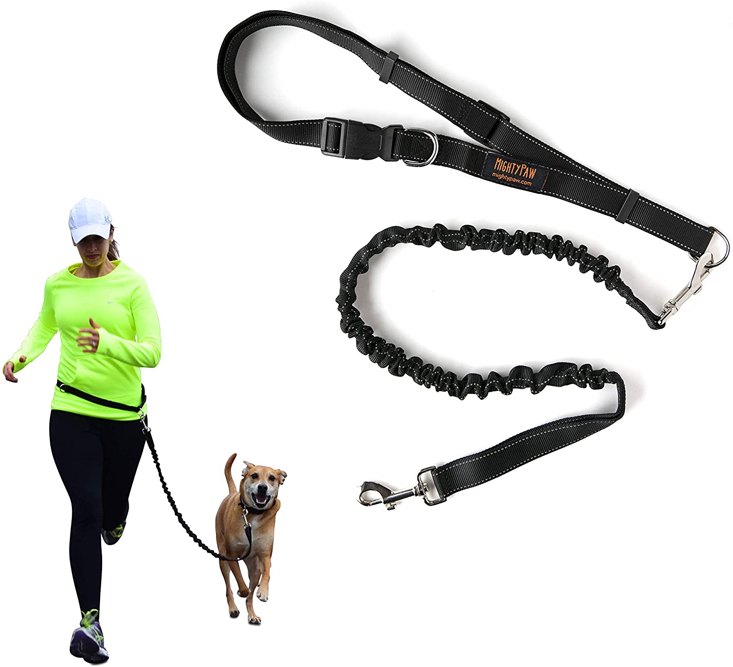 Hands-Free Bungee Leash Set