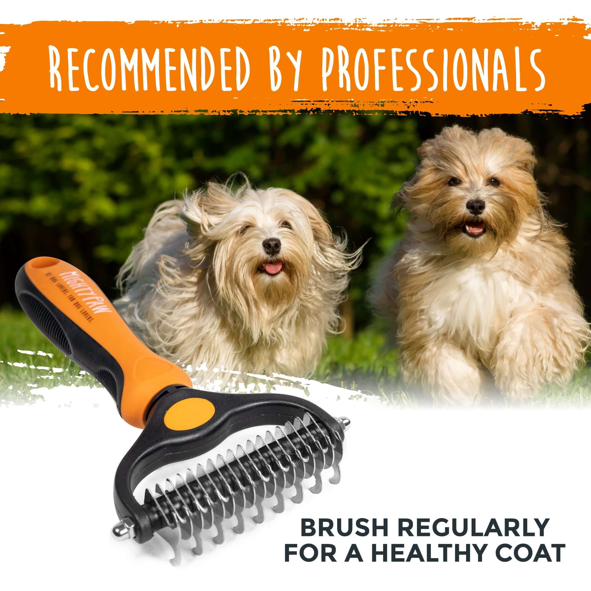 Dual-Sided Grooming Rake
