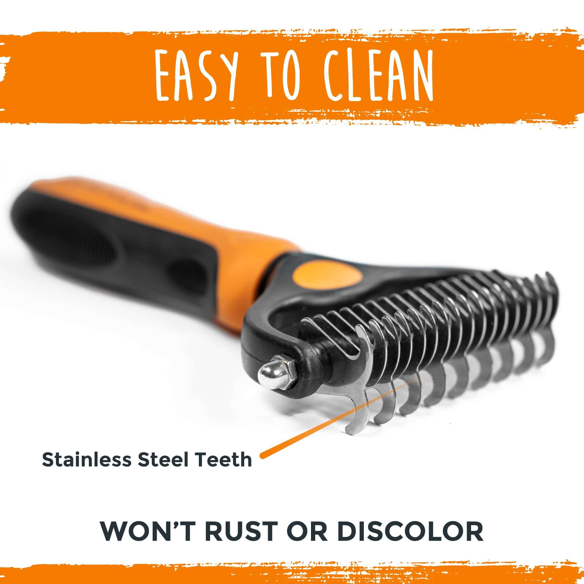 Dual-Sided Grooming Rake