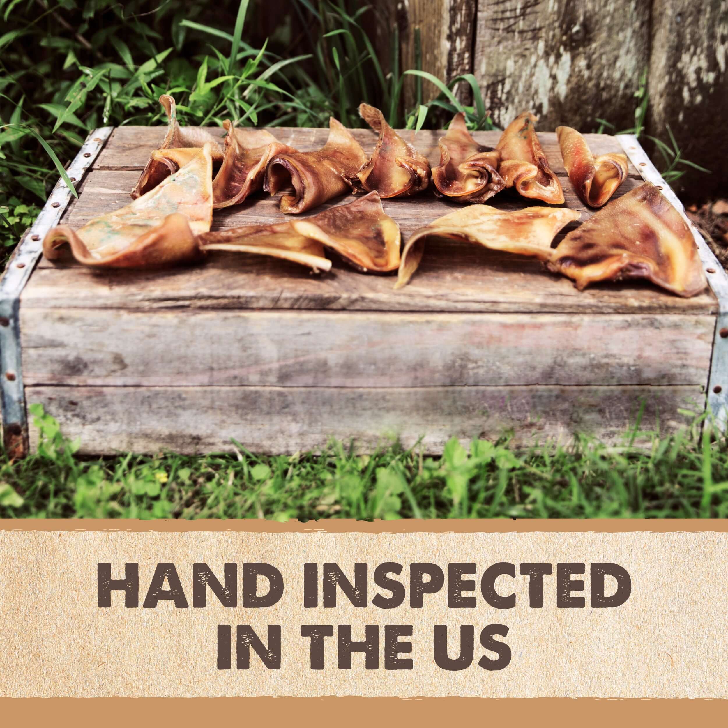 All-Natural Pig Ear Chews