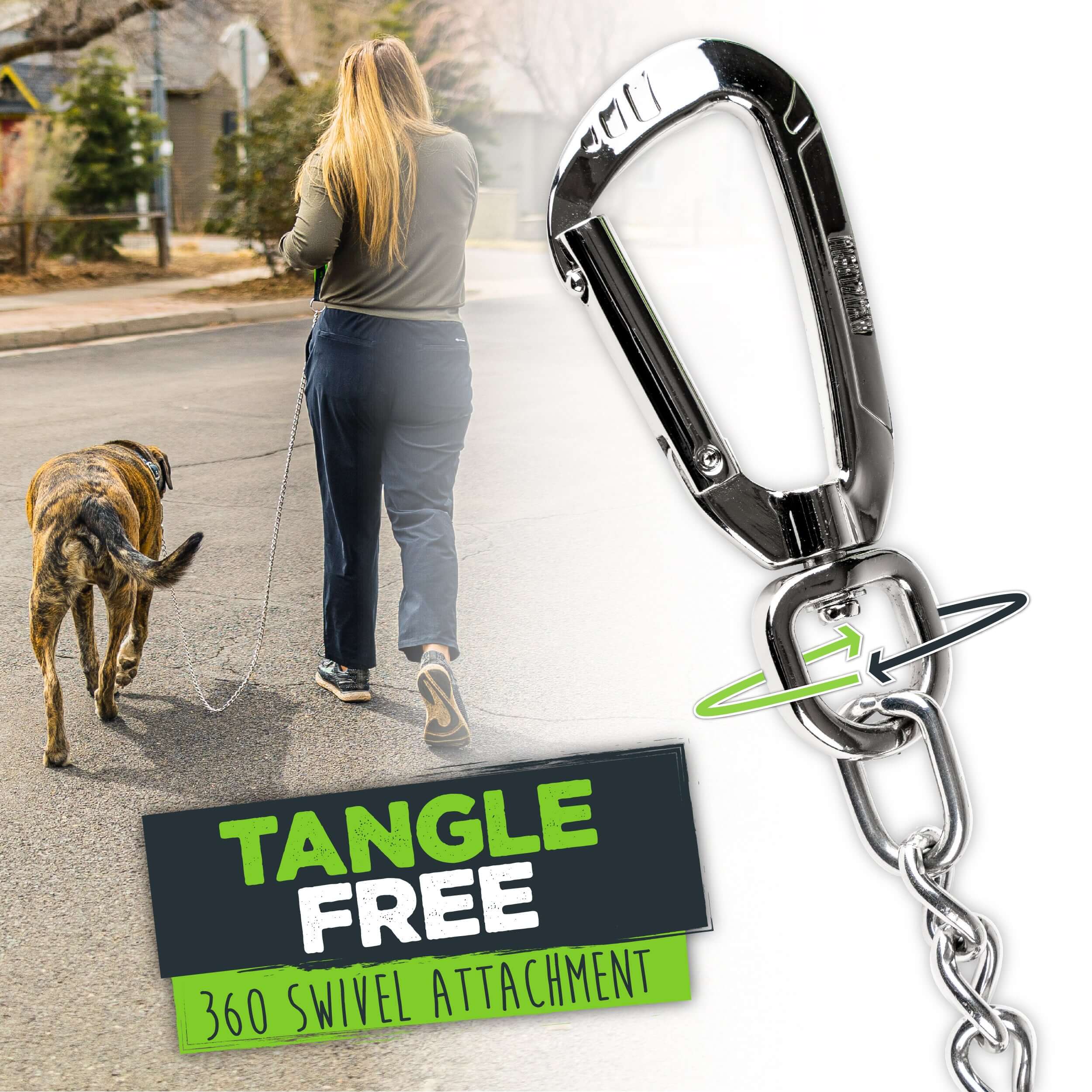Heavy-Duty Chain Leash
