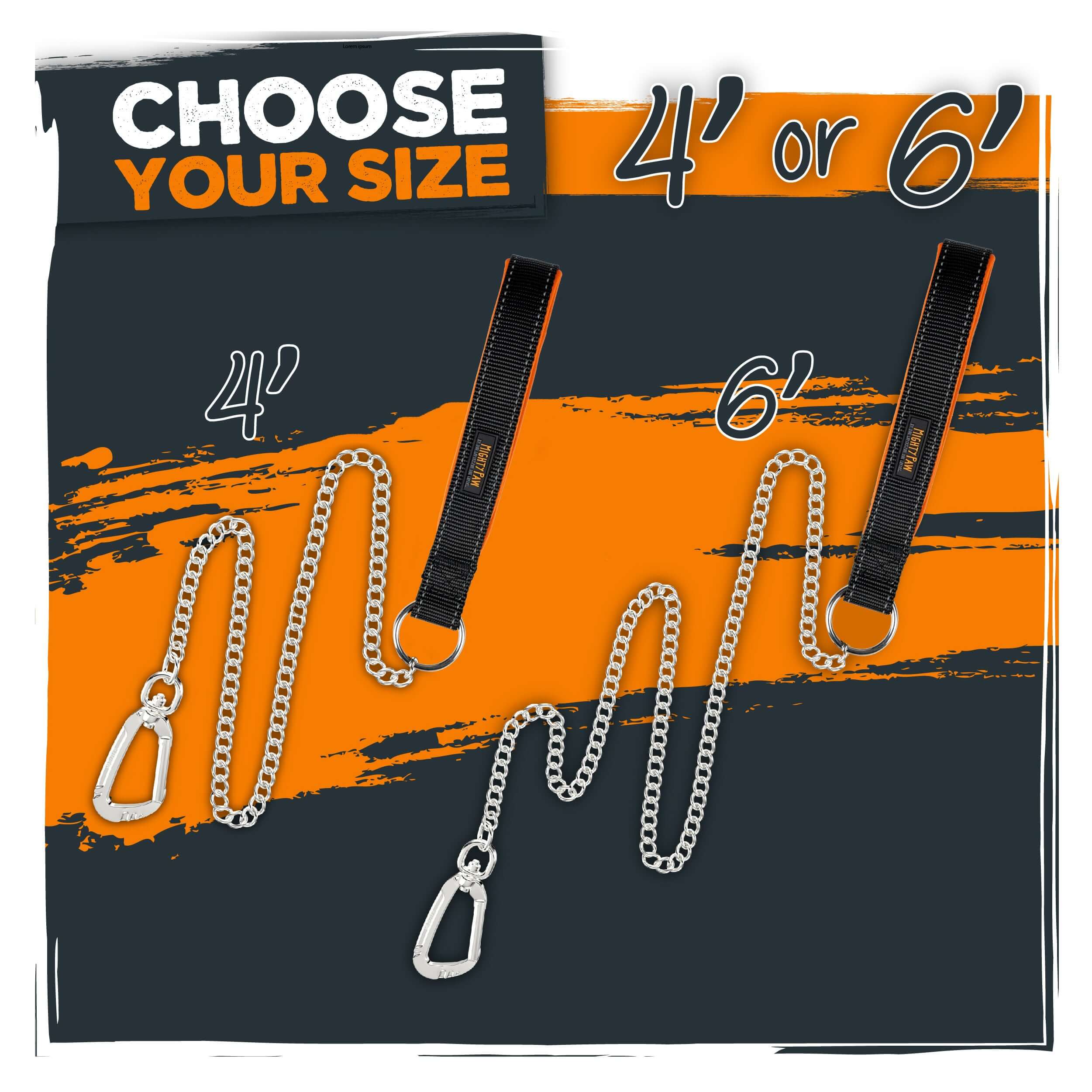 Heavy-Duty Chain Leash