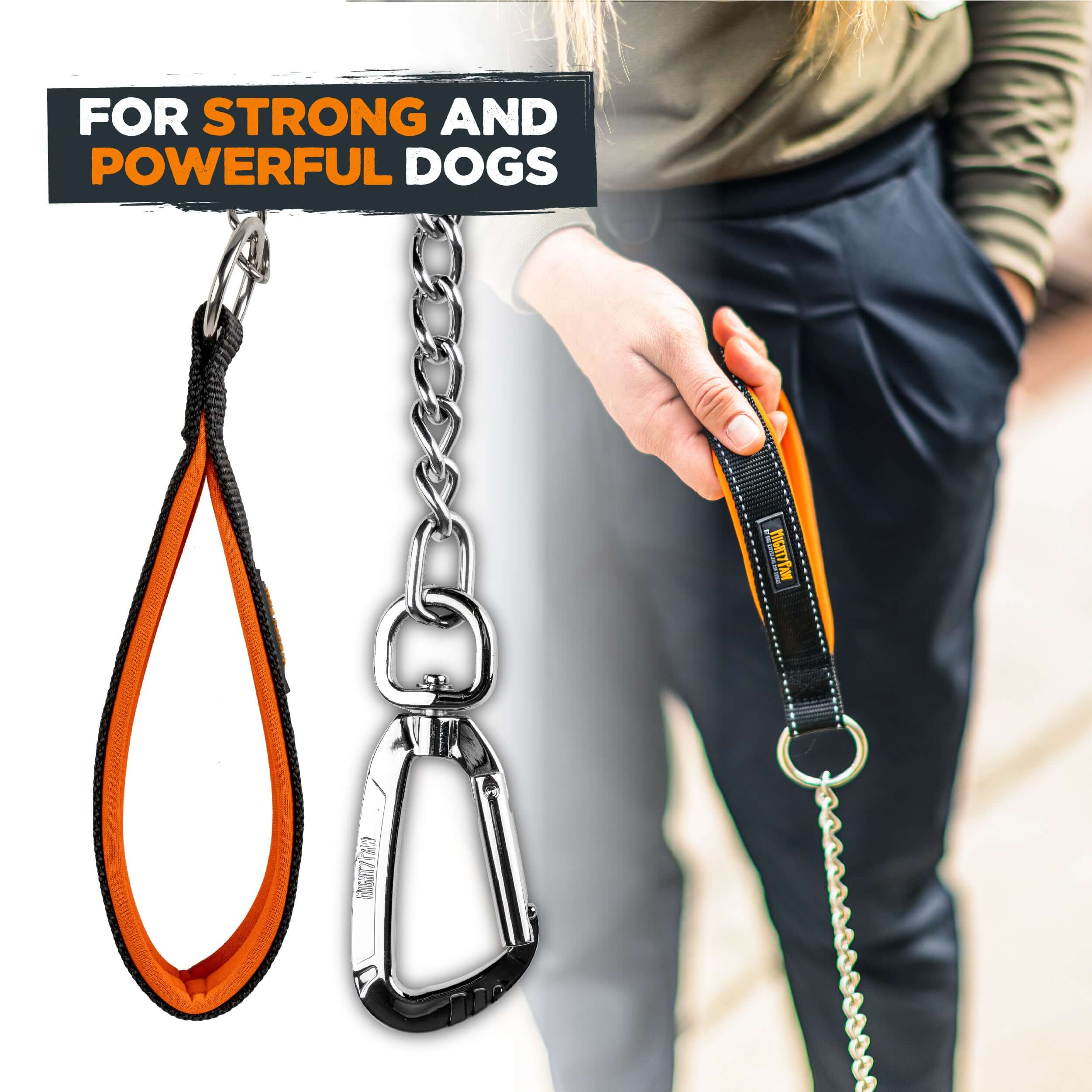Heavy-Duty Chain Leash