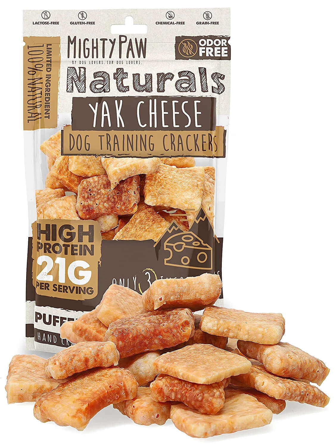 All-Natural Yak Cheese Training Crackers
