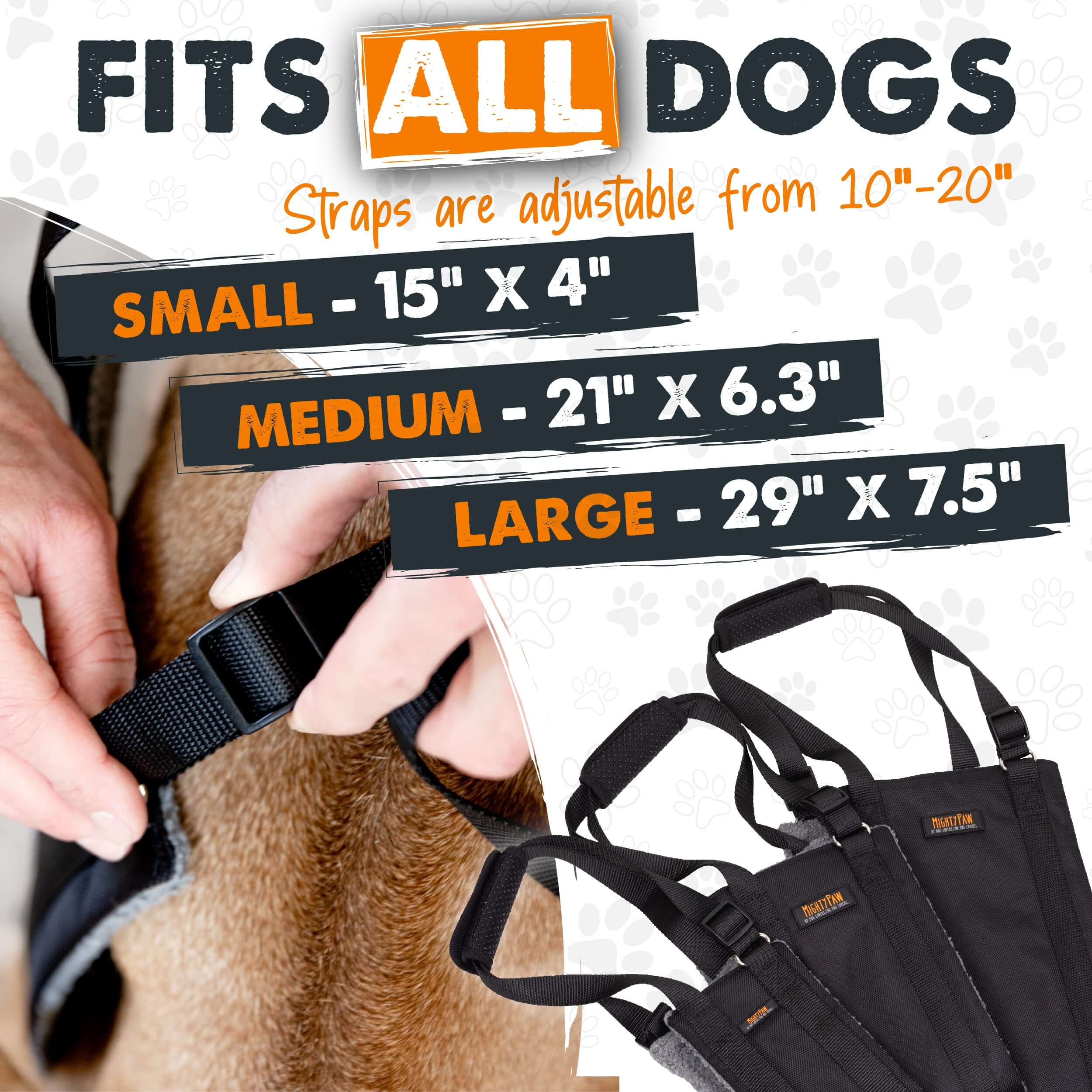 Lift Your Dog with Ease: Mighty Paw Dog Lift Harness for Hind Leg Support