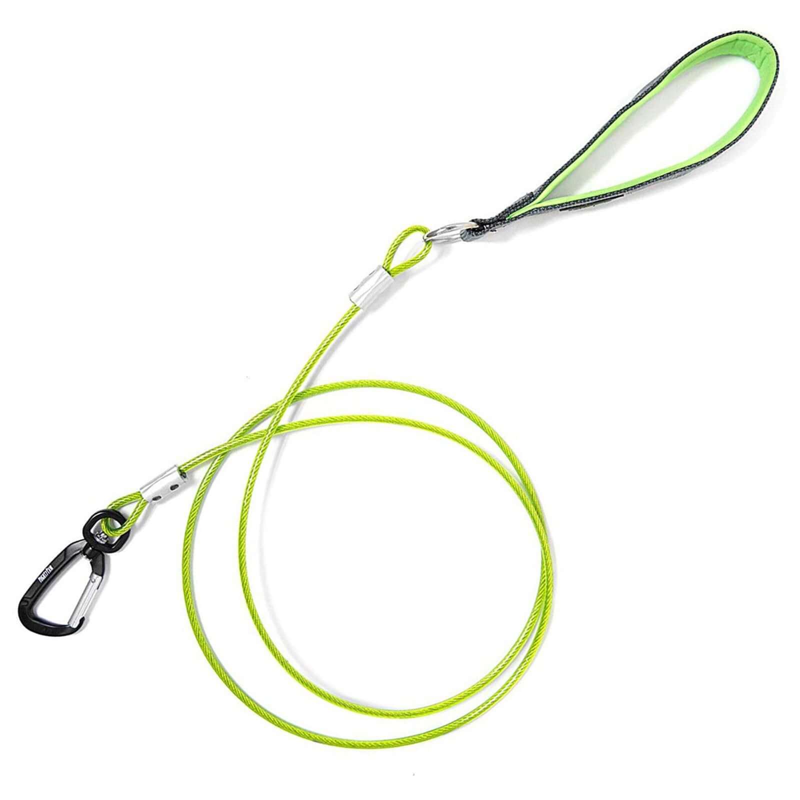 6' Chew Proof Cable Leash Stainless Steel Cable Padded Handle