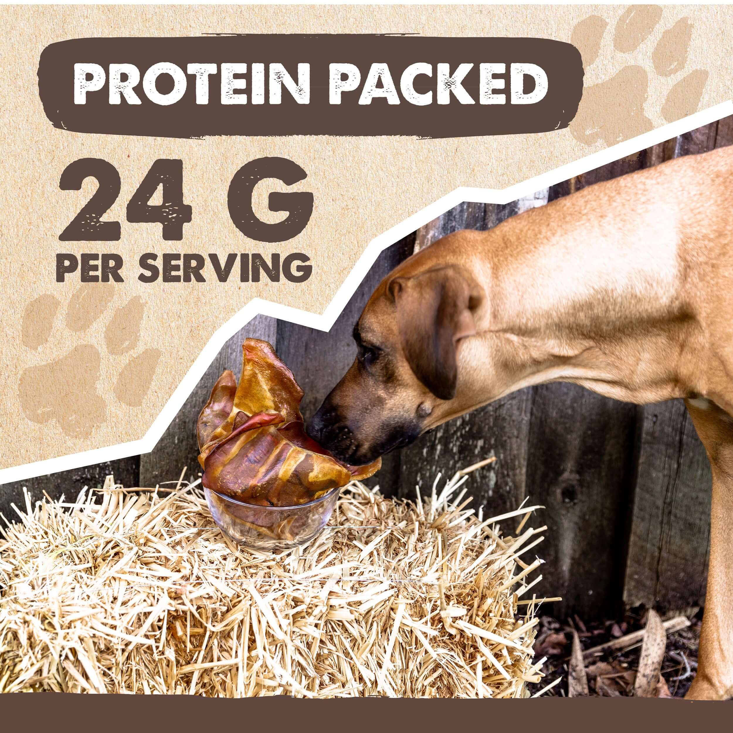 All-Natural Pig Ear Chews