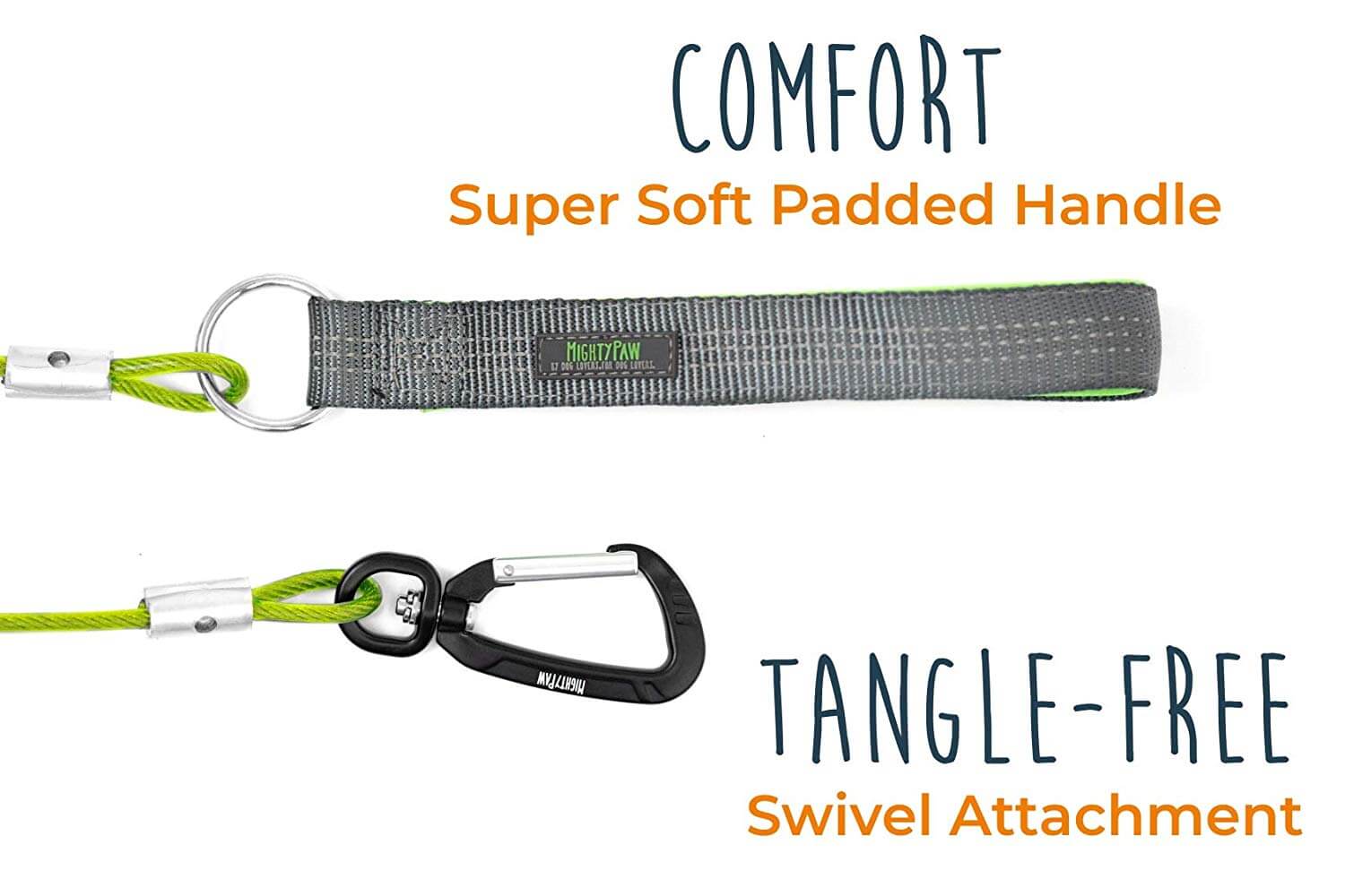 6-Foot Chew-Proof Cable Leash