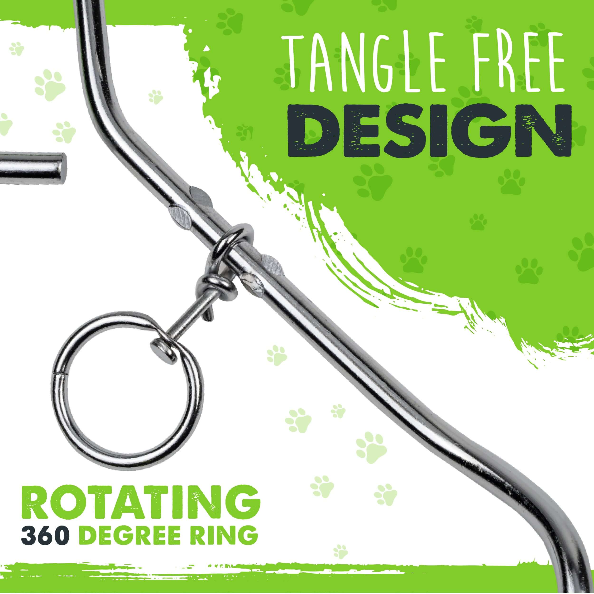 Heavy-Duty Tie Out Stake