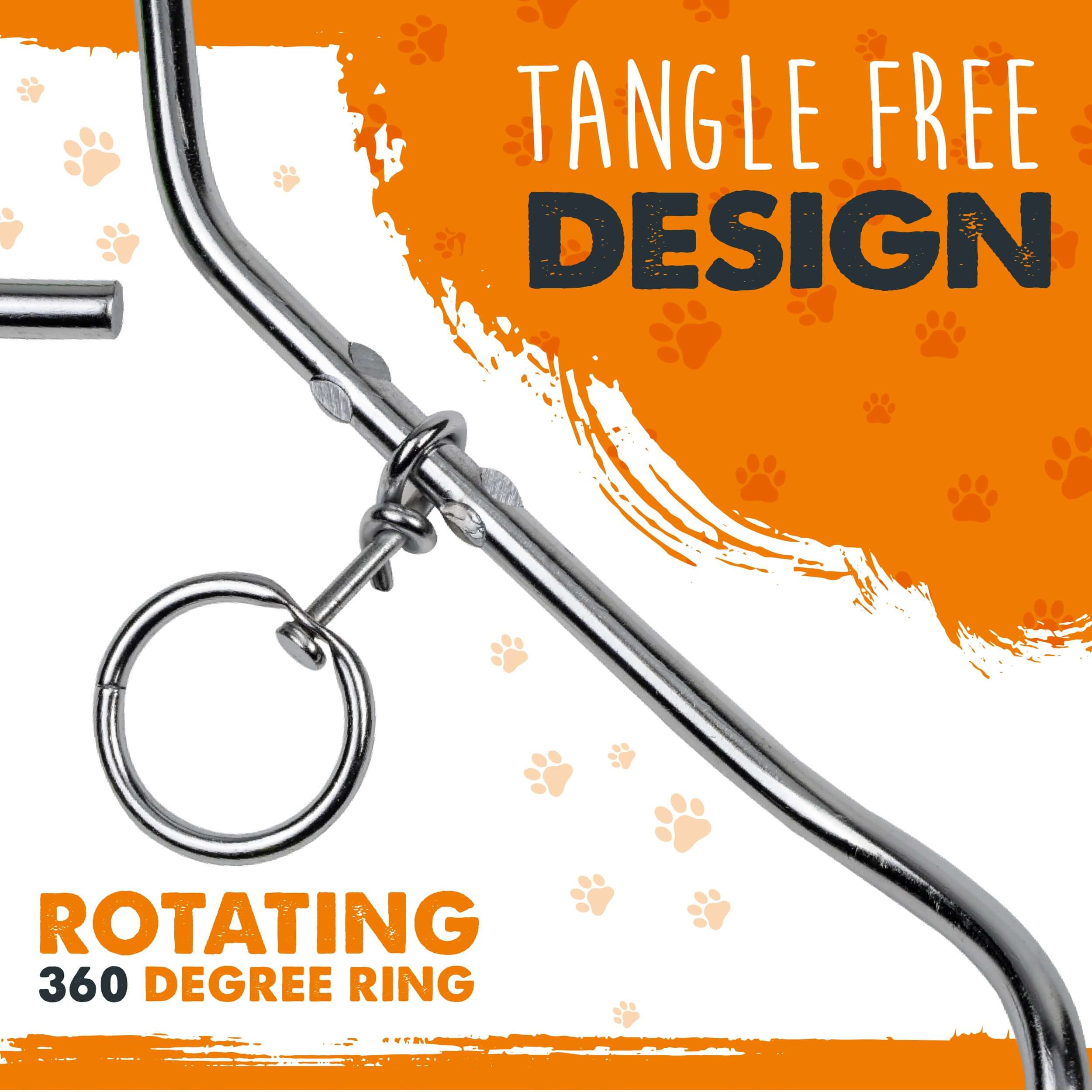 Heavy-Duty Tie Out Stake