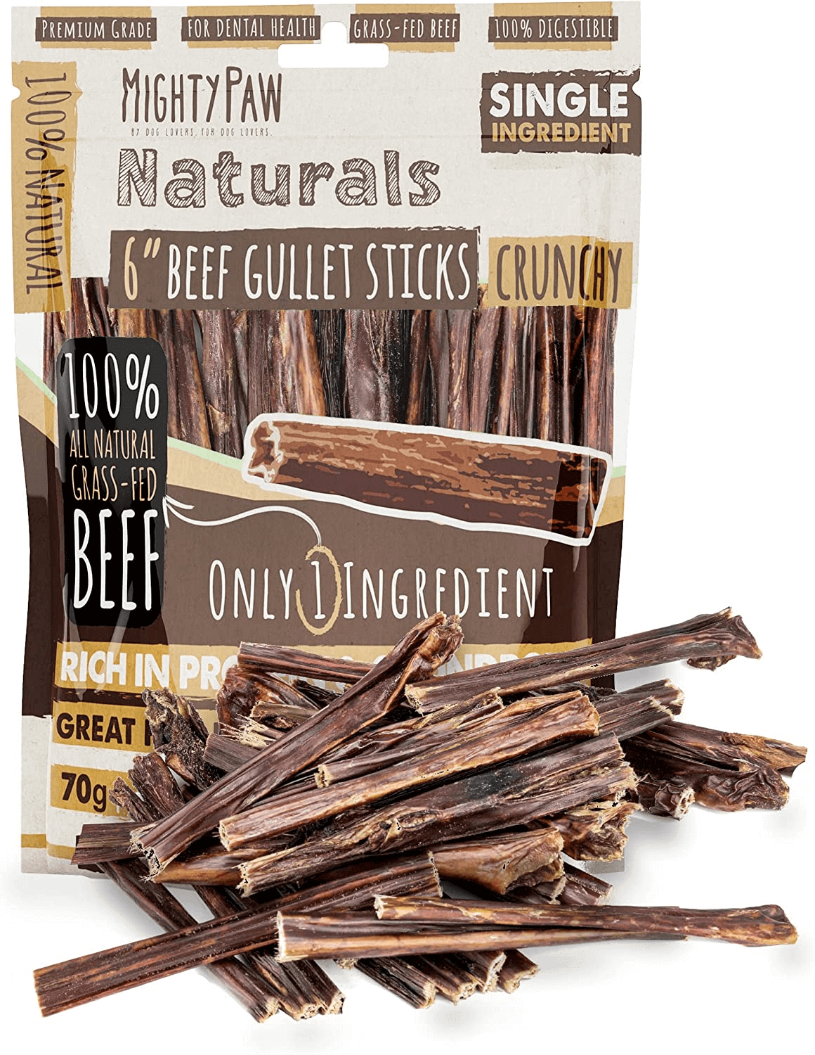 Beef Gullet Chews (6" - 30 Pack)