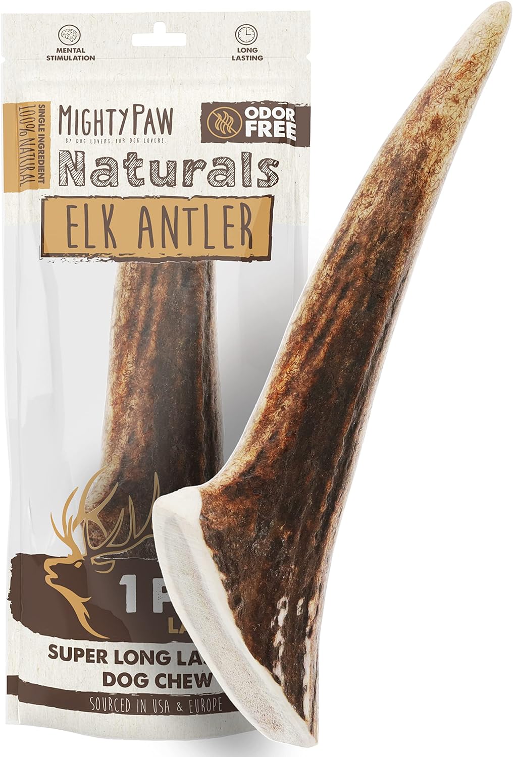 Deer elk antlers for cheap dogs