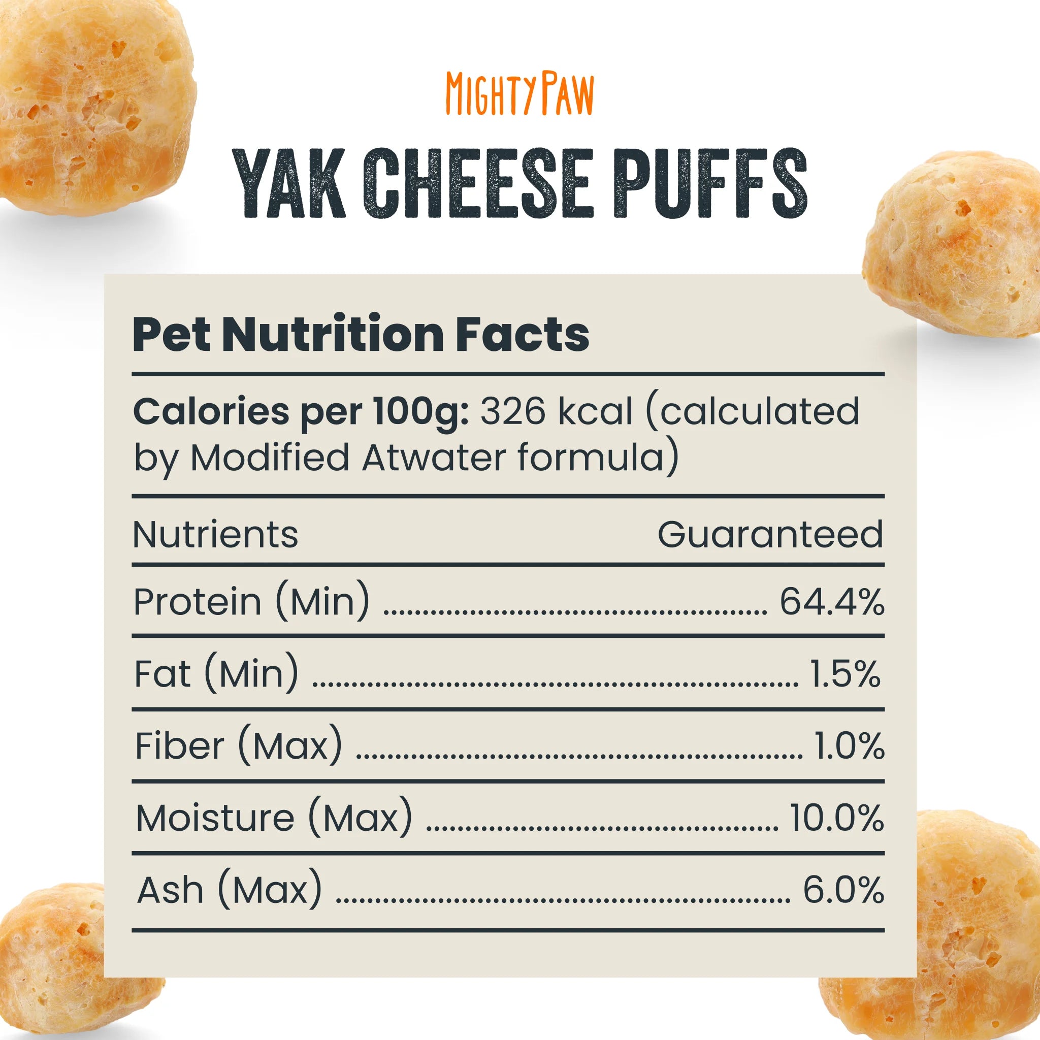 Bulk Bucket Yak Cheese Puffs