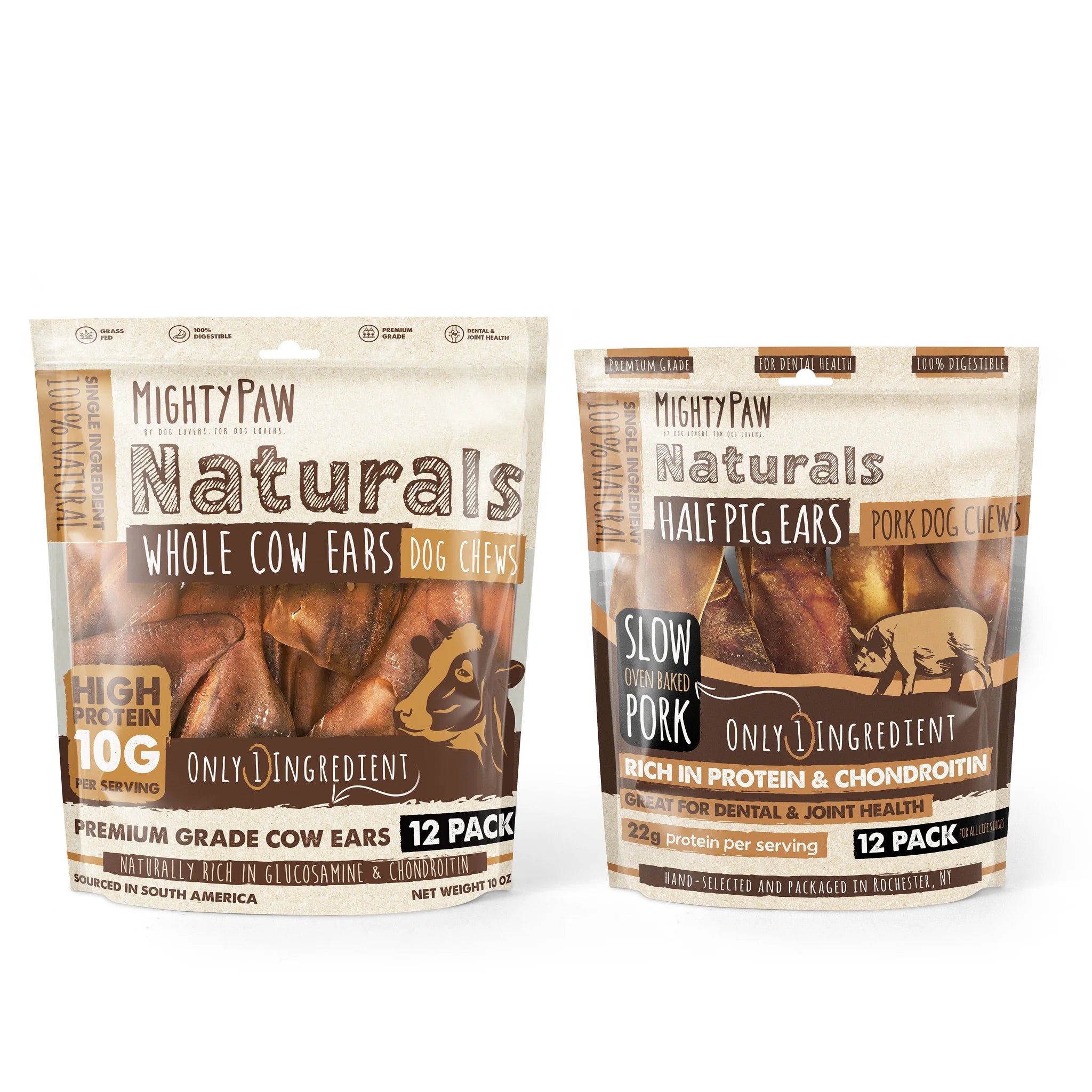 Cow Ears and Pig Ears Bundle