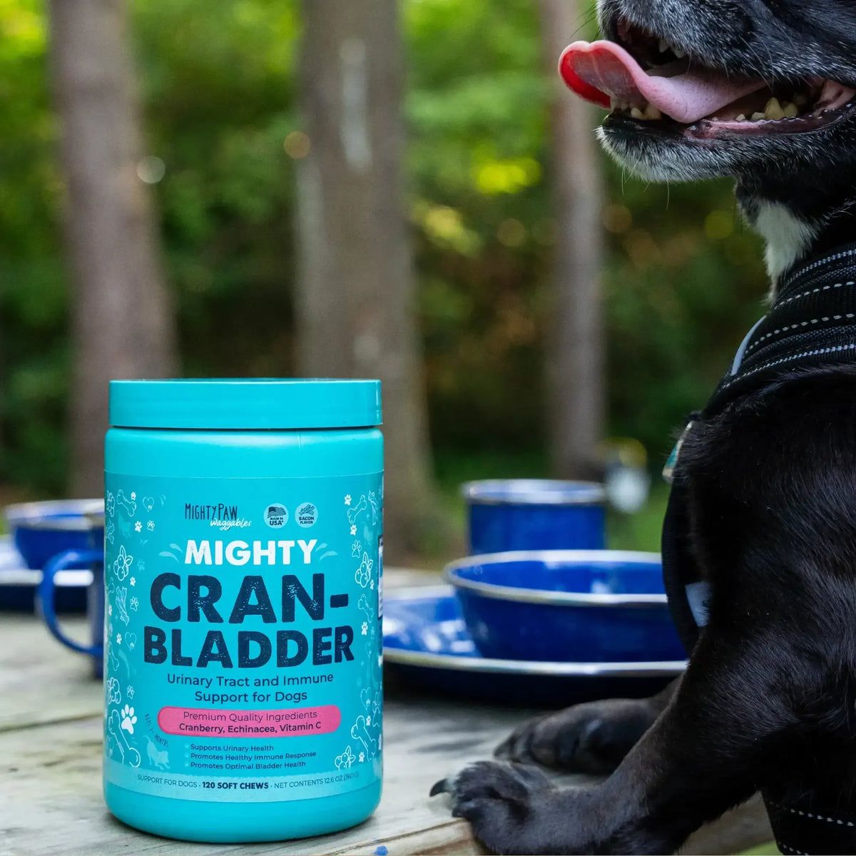 Mighty Cran-Bladder: Urinary Tract & Immune Support Supplement for Dogs
