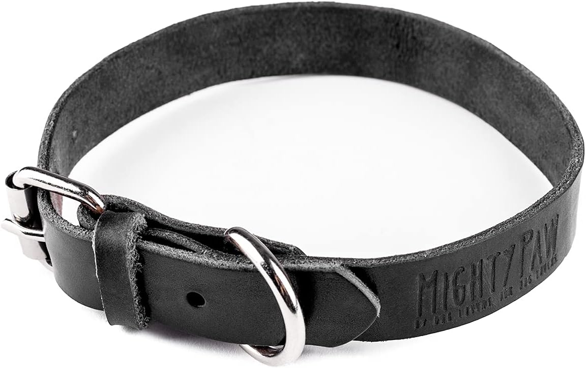 Distressed Leather Collar