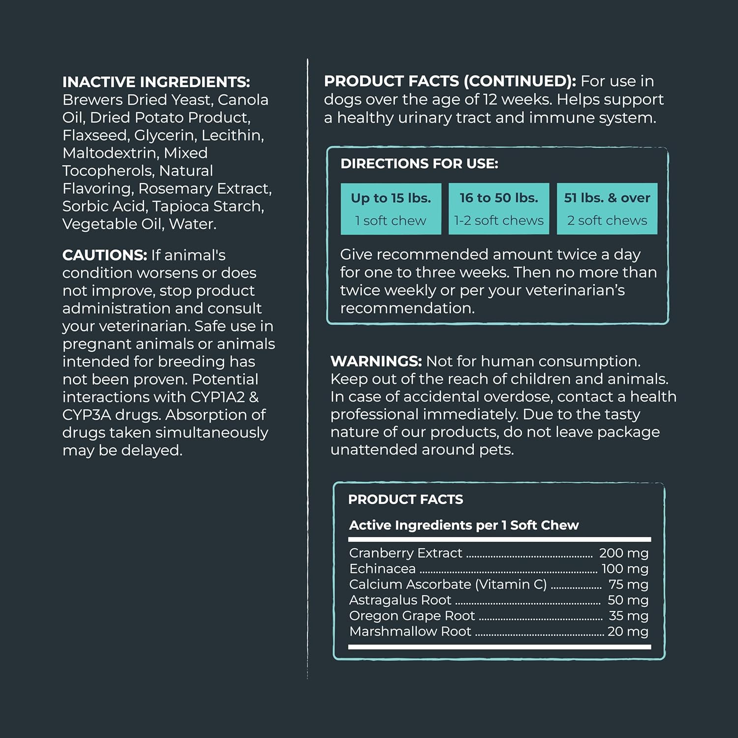 Mighty Cran-Bladder: Urinary Tract & Immune Support Supplement