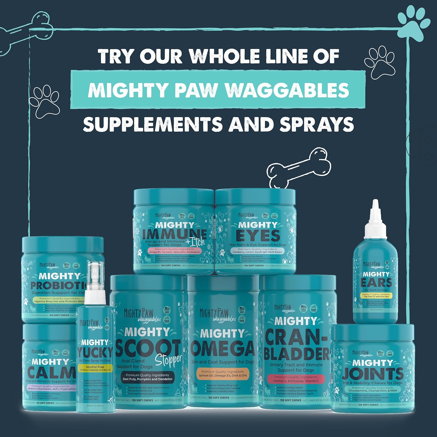 Mighty Scoot Stopper: Anal Gland Support Supplement