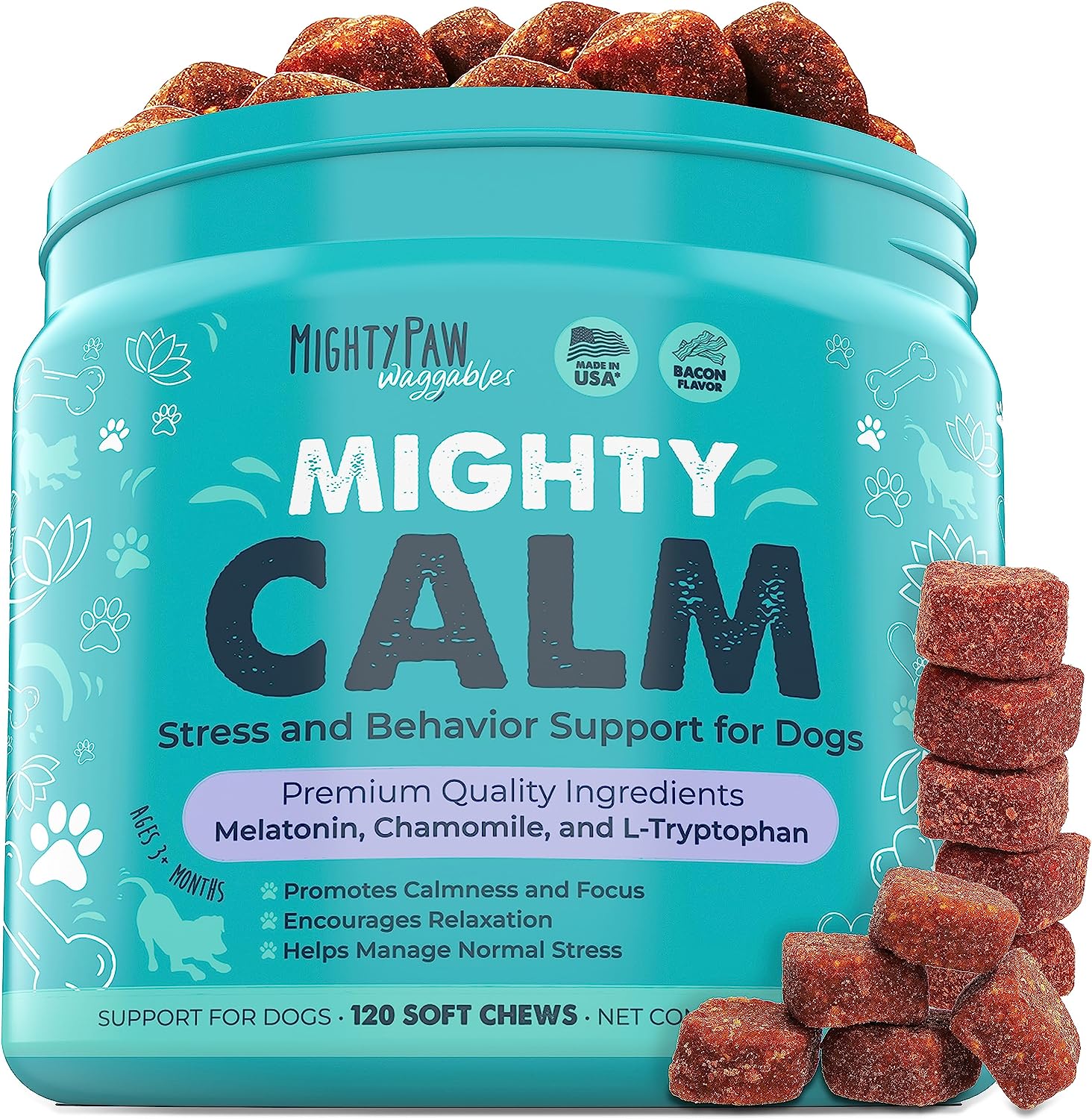 Mighty Calm Chews for Dogs | Calming and Behavior Support