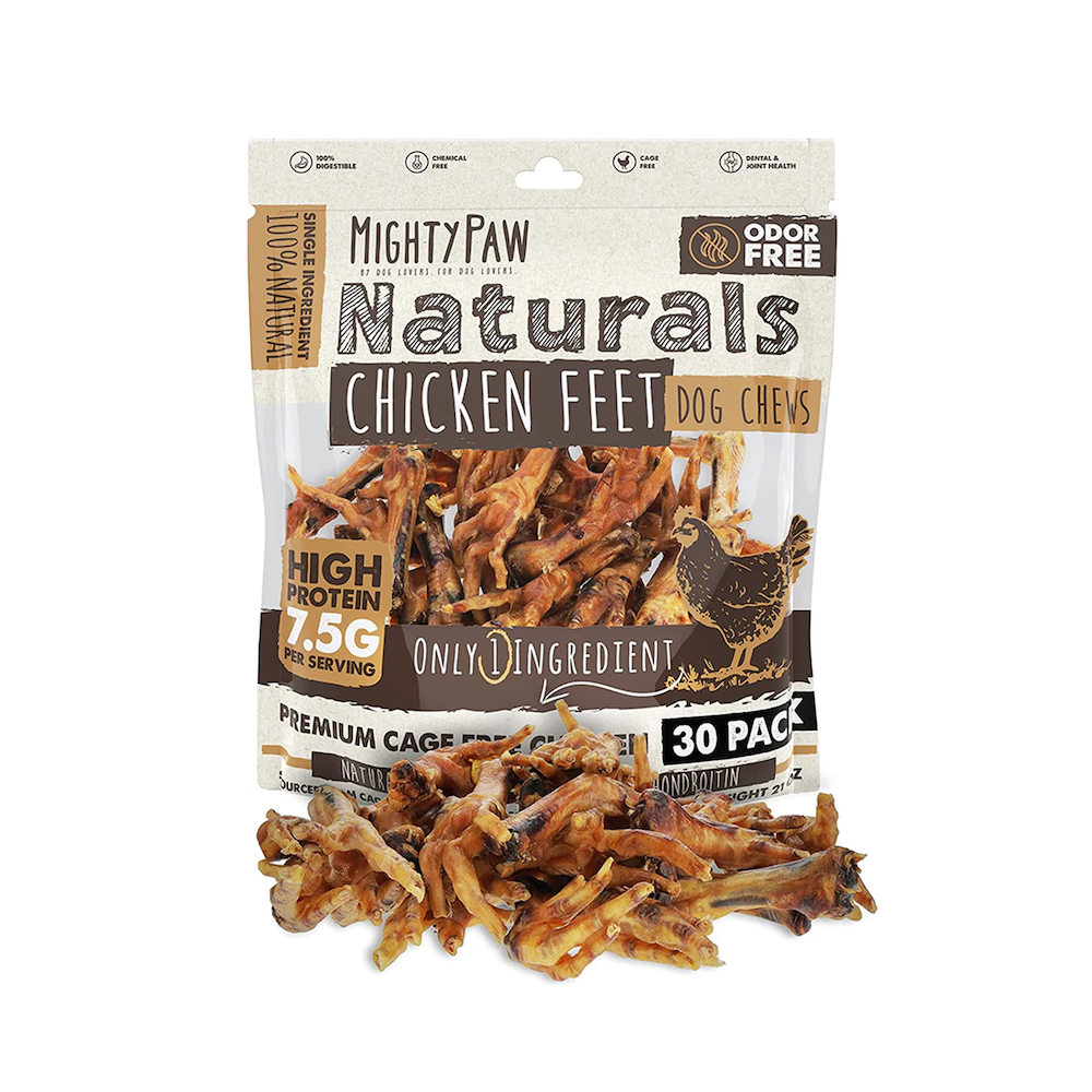All-Natural Chicken Feet Chews