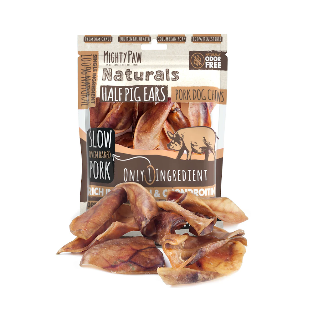 All-Natural Pig Ear Chews