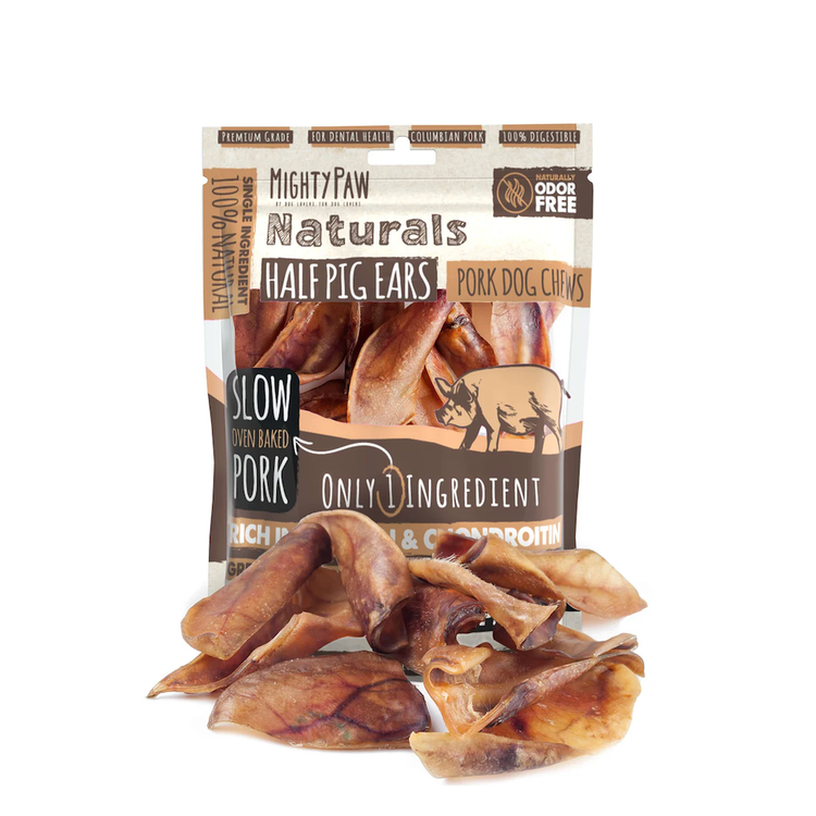 All-Natural Pig Ear Chews