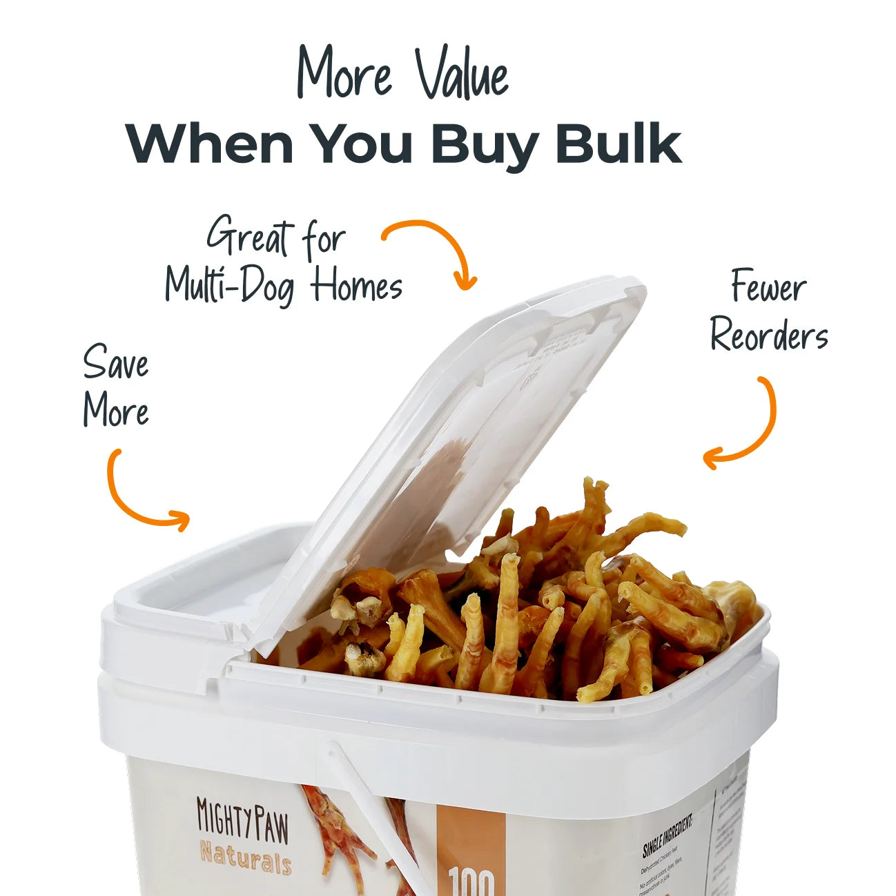 Bulk Bucket Chicken Feet