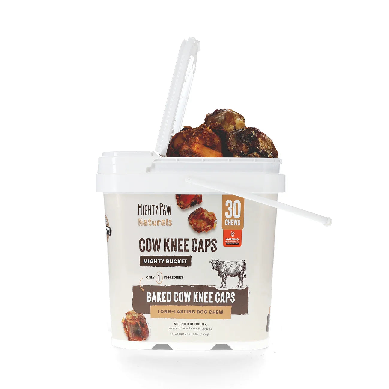 Bulk Bucket Cow Knee Caps