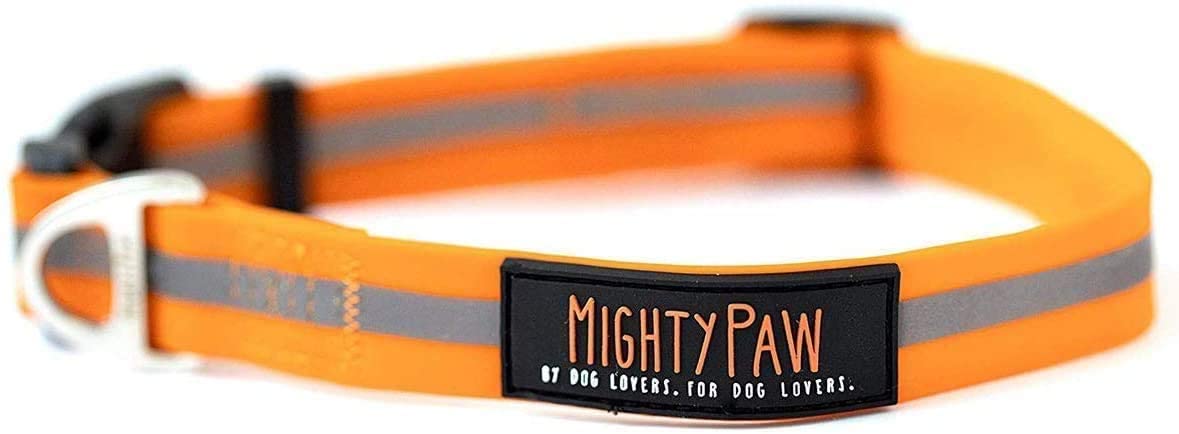 Mighty Paw Waterproof Dog Collar Durable Reflective and Comfortable