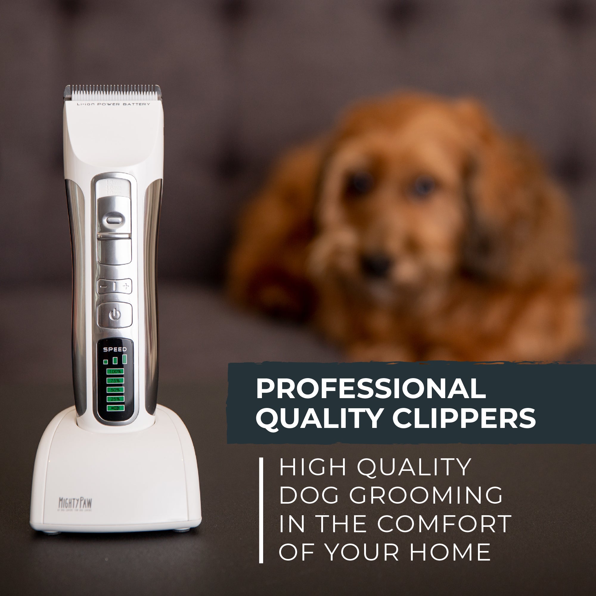 Mighty Paw Professional Dog Grooming Clippers